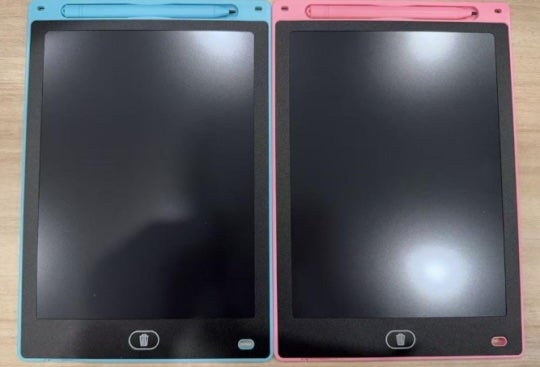 KTEBO-branded writing tablets were recalled due to a risk of serious injury or death from battery ingestion