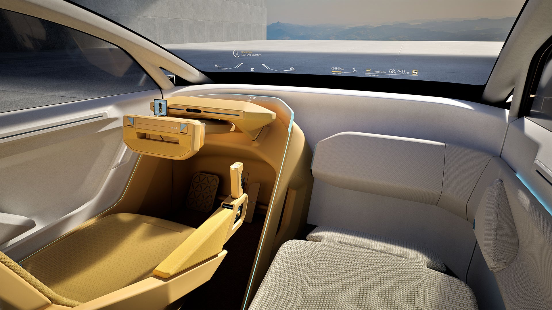 The Kia Vision Meta Turismo interior is a glimpse into Kia's digital future