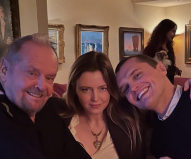 Џек Николсон са својом децом, Лорејном и Рејем Николсоном