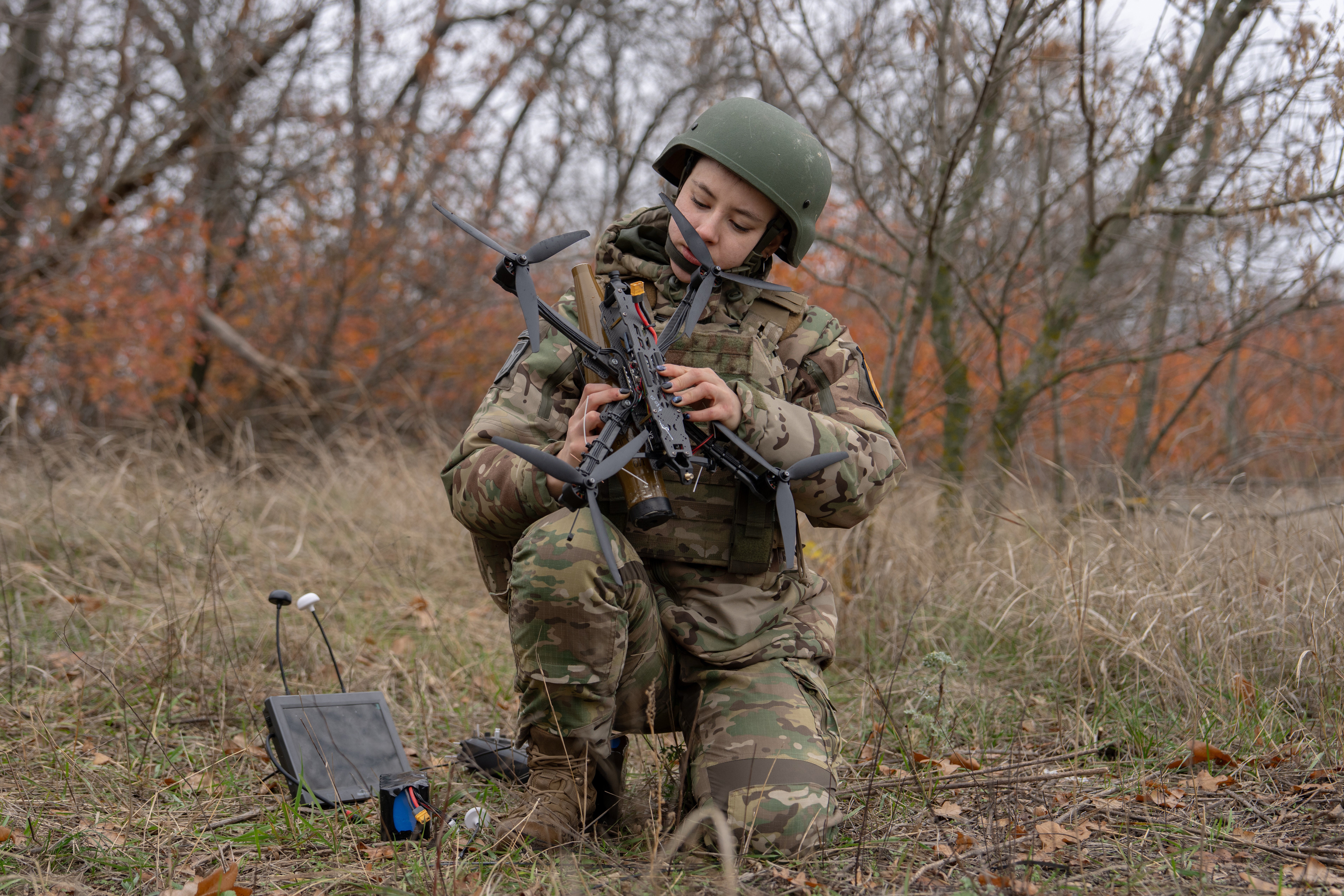 Russia Ukraine War Servicewomen