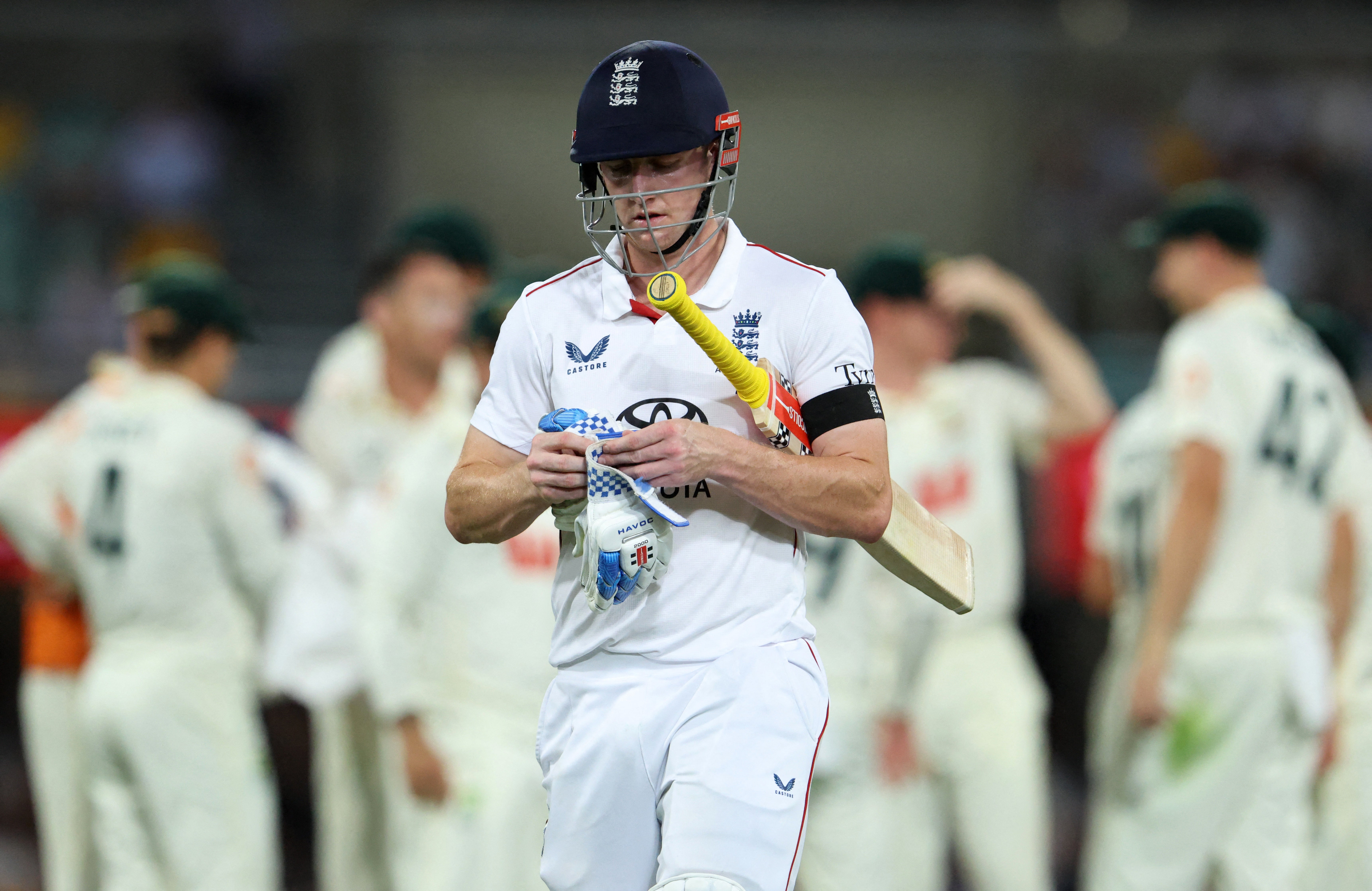 Harry Brook has got out playing poor shots in Australia