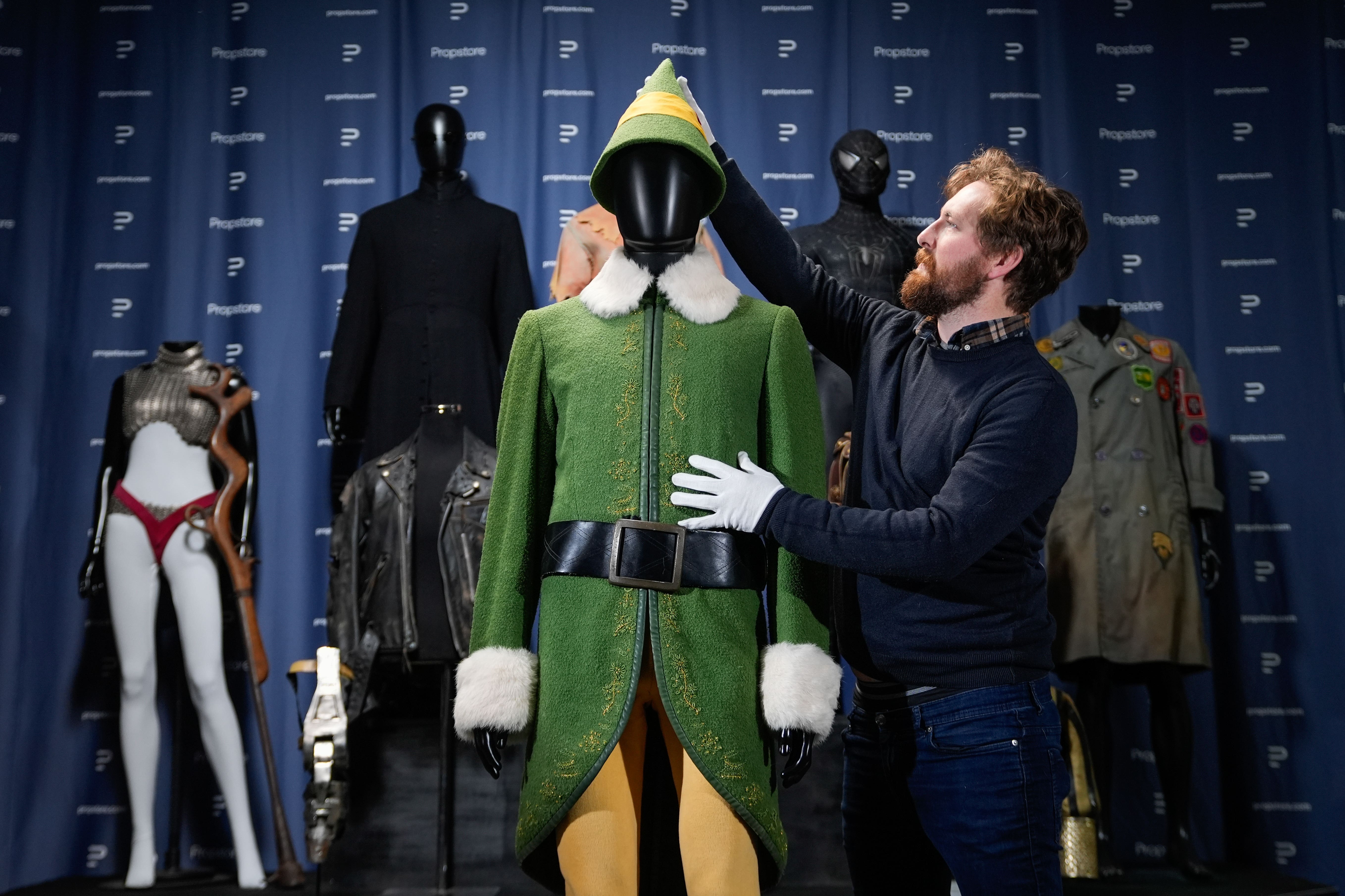 The Elf costume sold for more than £200,000 (Andrew Matthews/PA)