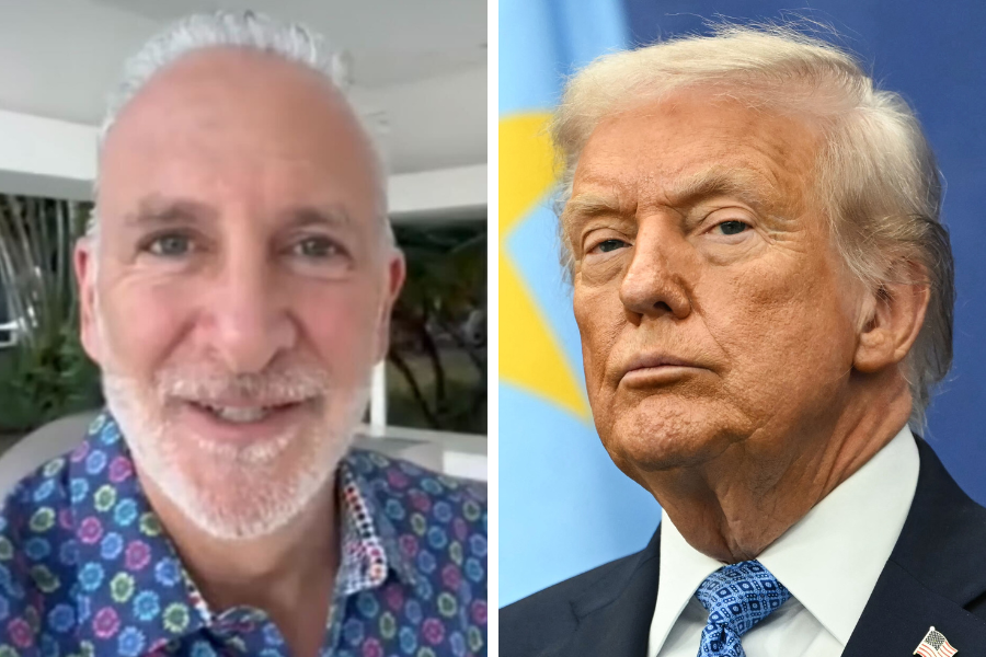 President Donald Trump erupted on Truth Social Saturday following a 'Fox & Friends' appearance by Bitcoin critic Peter Schiff