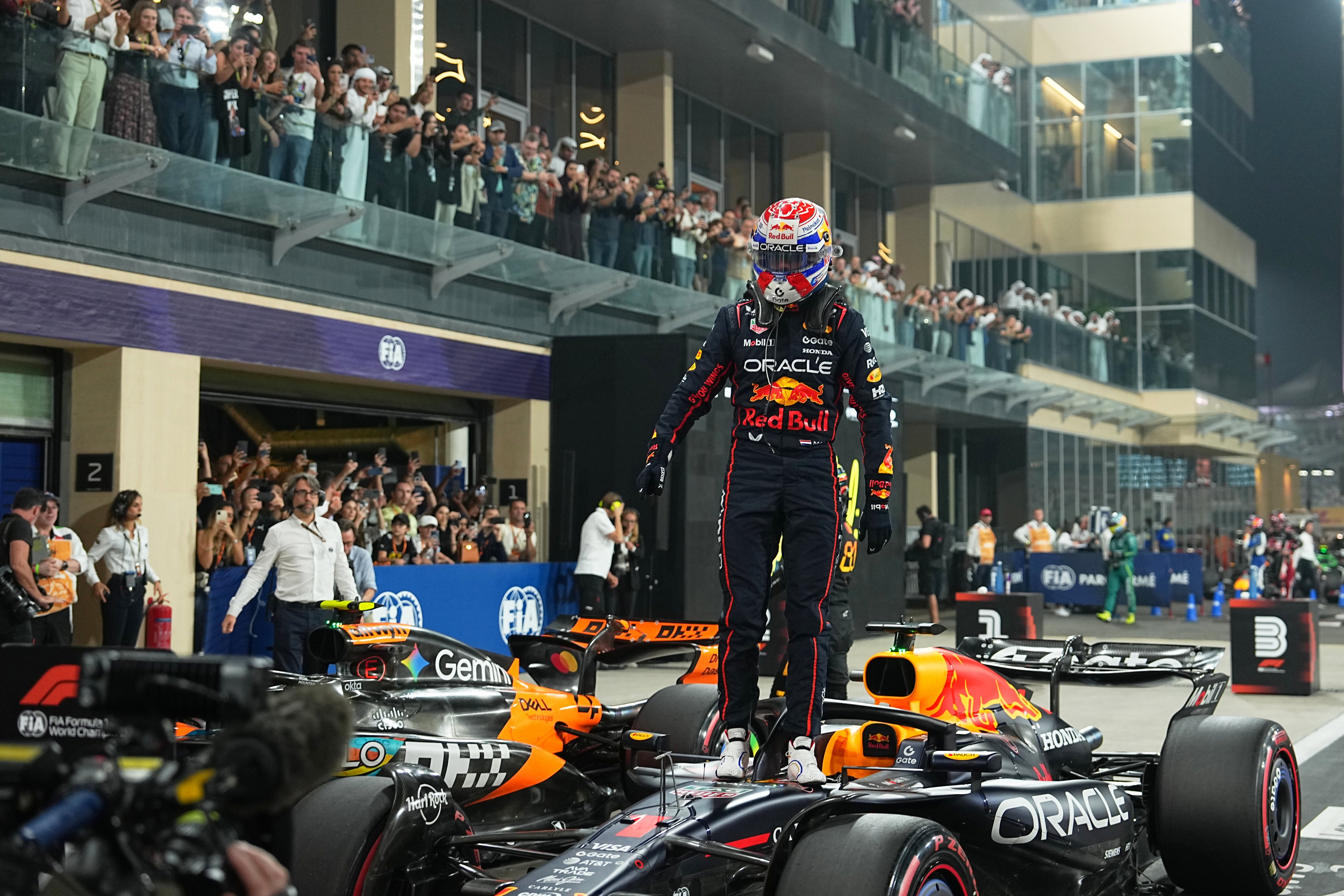 Max Verstappen clinched pole position