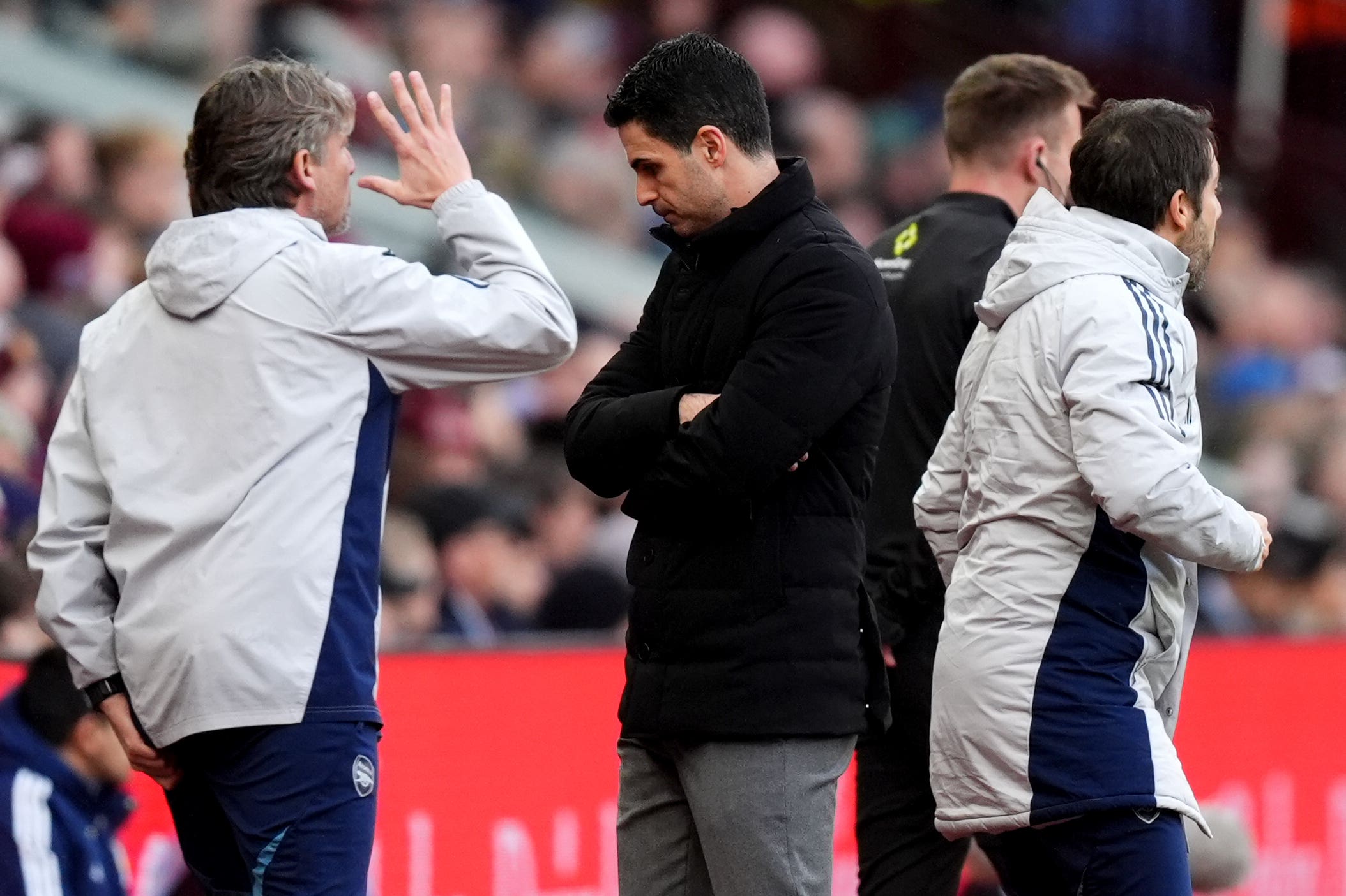 Mikel Arteta confident Arsenal will respond to dramatic Aston Villa loss