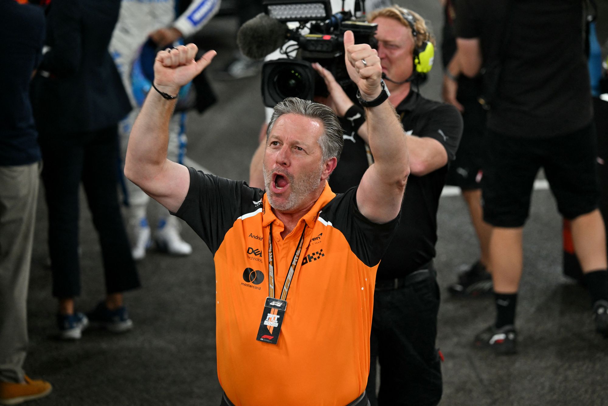 Zak Brown is delighted with the new deal