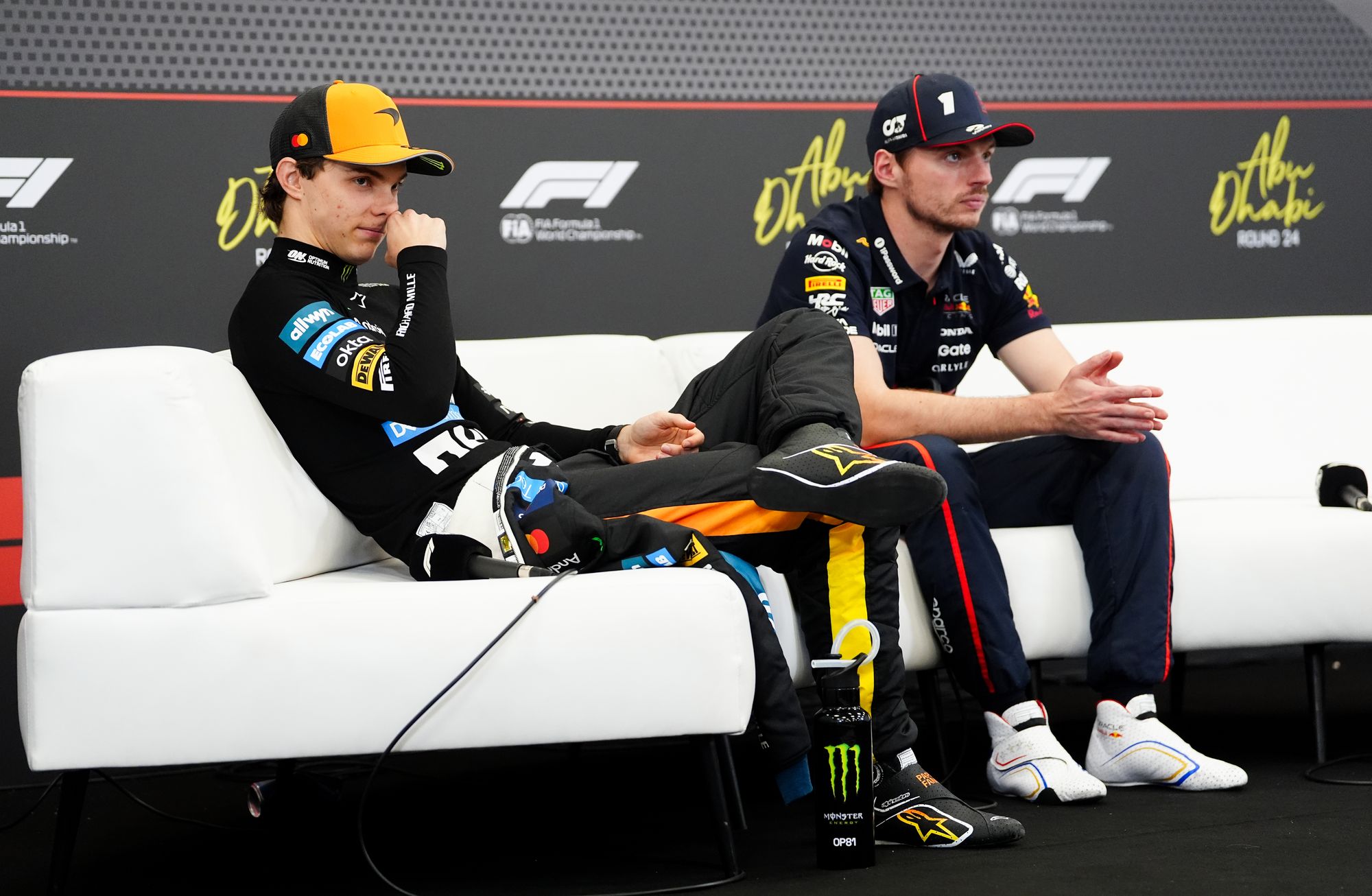 Oscar Piastri and Max Verstappen both came up short in the F1 title race