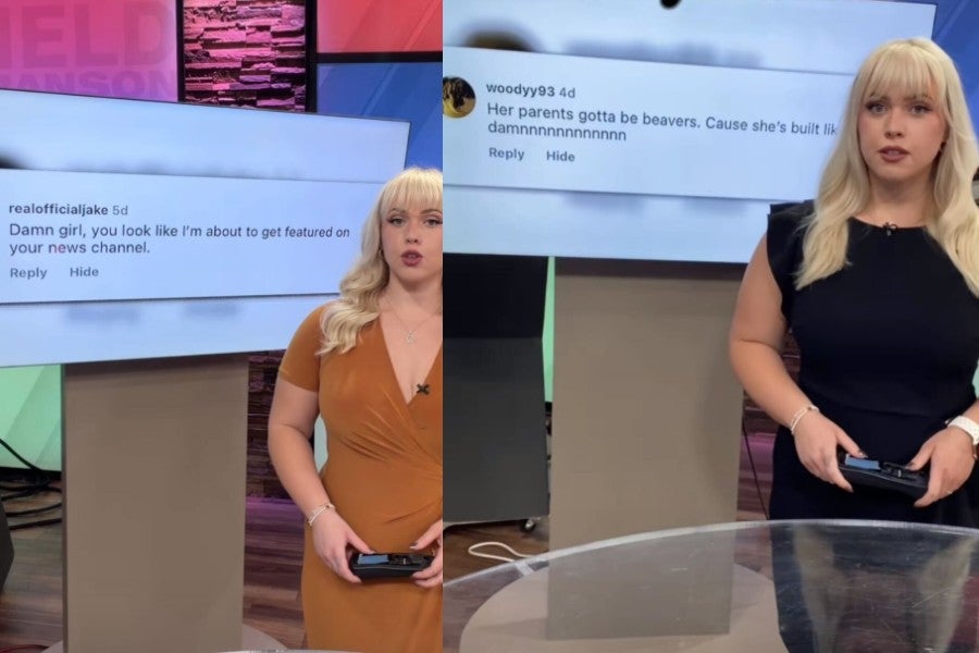 A Missouri news anchor has gone viral for her comedic responses to comments left by Internet trolls about her body
