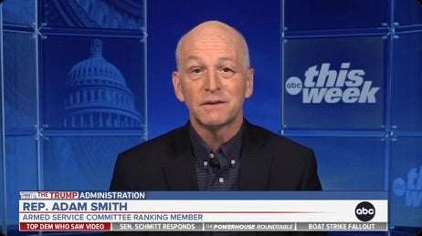 Adam Smith is the top Democrat on the House Armed Services Committee
