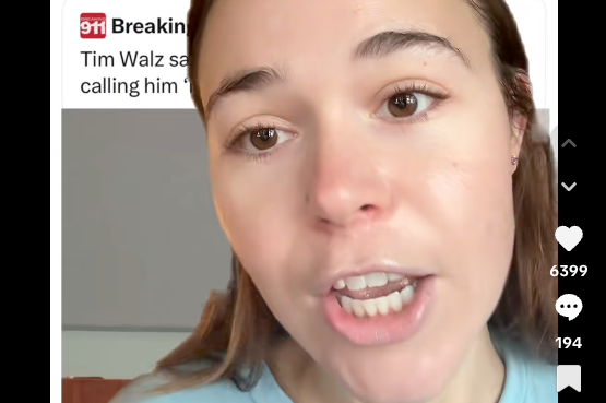 Hope Walz slammed Trump and claims his use of the slur has prompted a torrent of online abuse