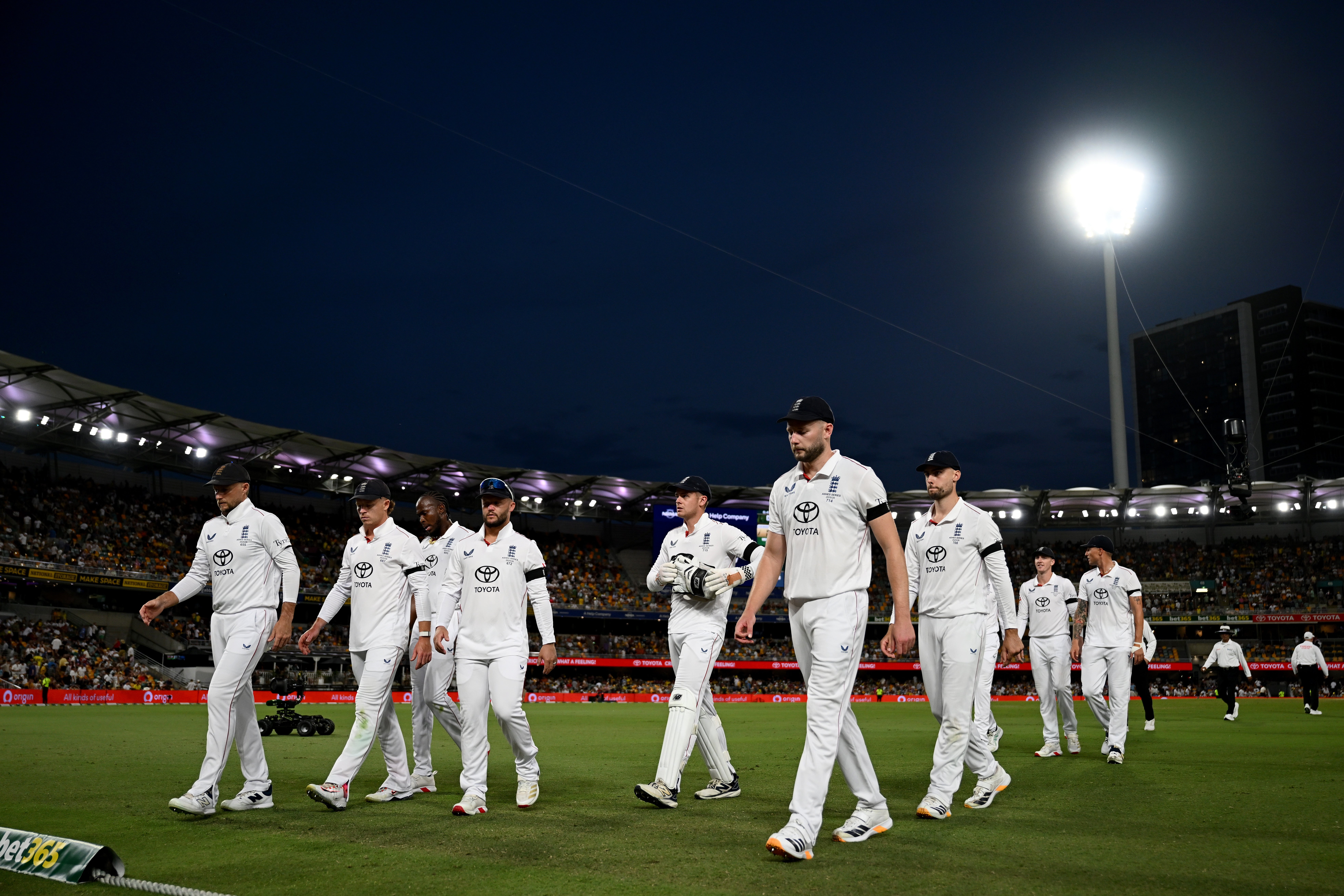 England suffered another heavy defeat at The Gabba