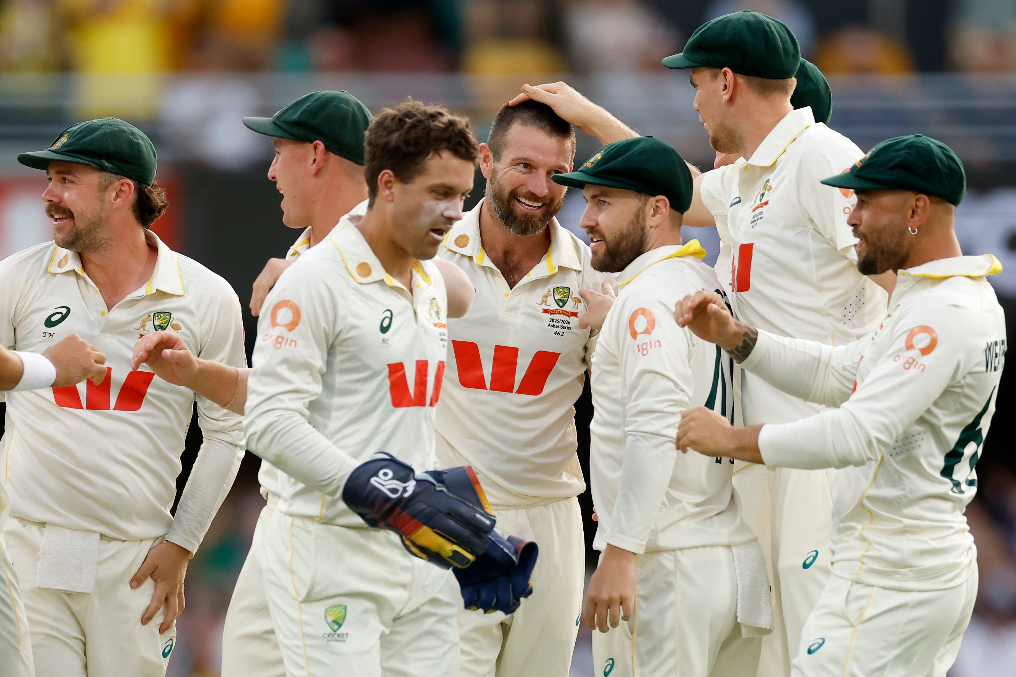 Australia are 2-0 up and in control