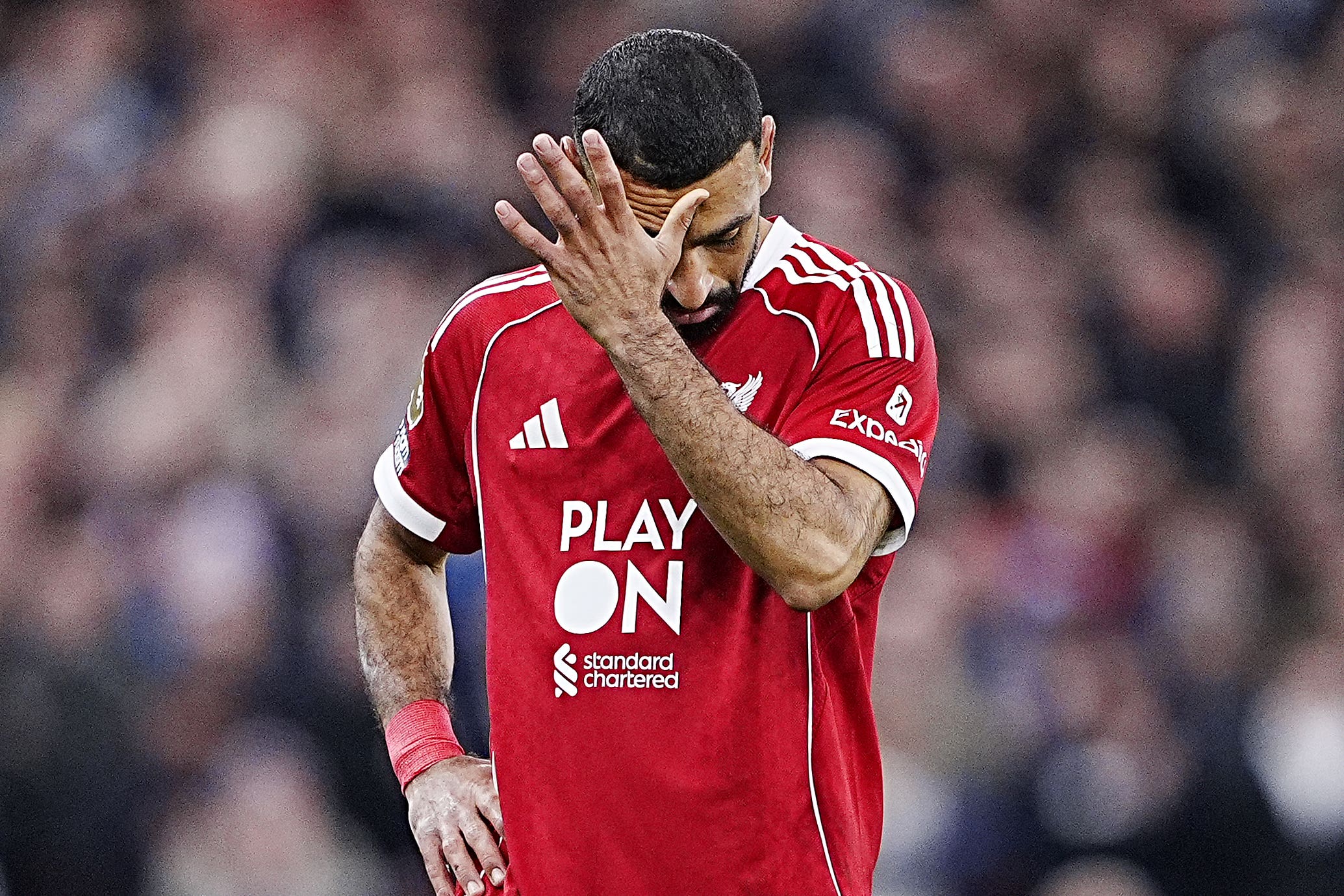 Mo Salah has been left out of Liverpool’s squad to face Inter Milan (Peter Byrne/PA)