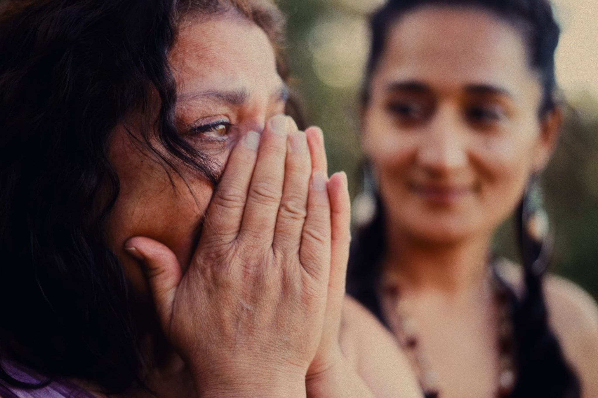 Jas and Maleena in Costa Rica together, where they went to do an ayahuasca ceremony