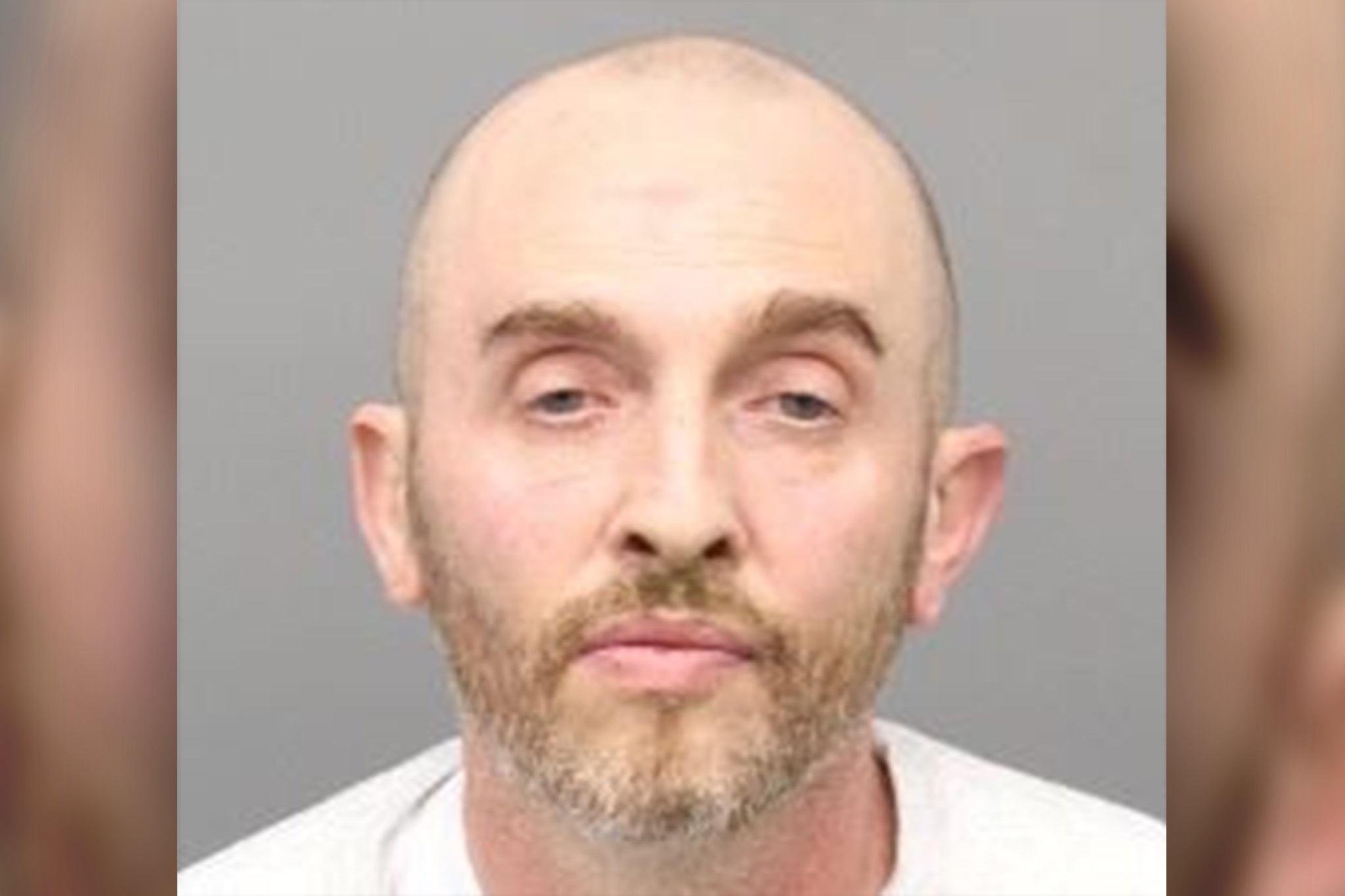 James Landi (pictured), 43, was arrested December 5 in connection with the 2004 killing of Reynaldo Burts