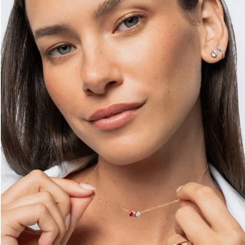 Love and Kisses Gemstone Pendant