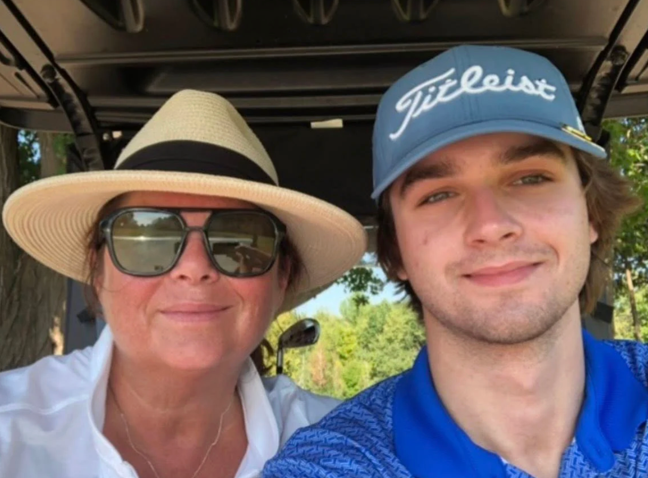 Kathleen Toman handed out wristbands at the Ski World Cup in a fresh bid to find her missing son, Liam