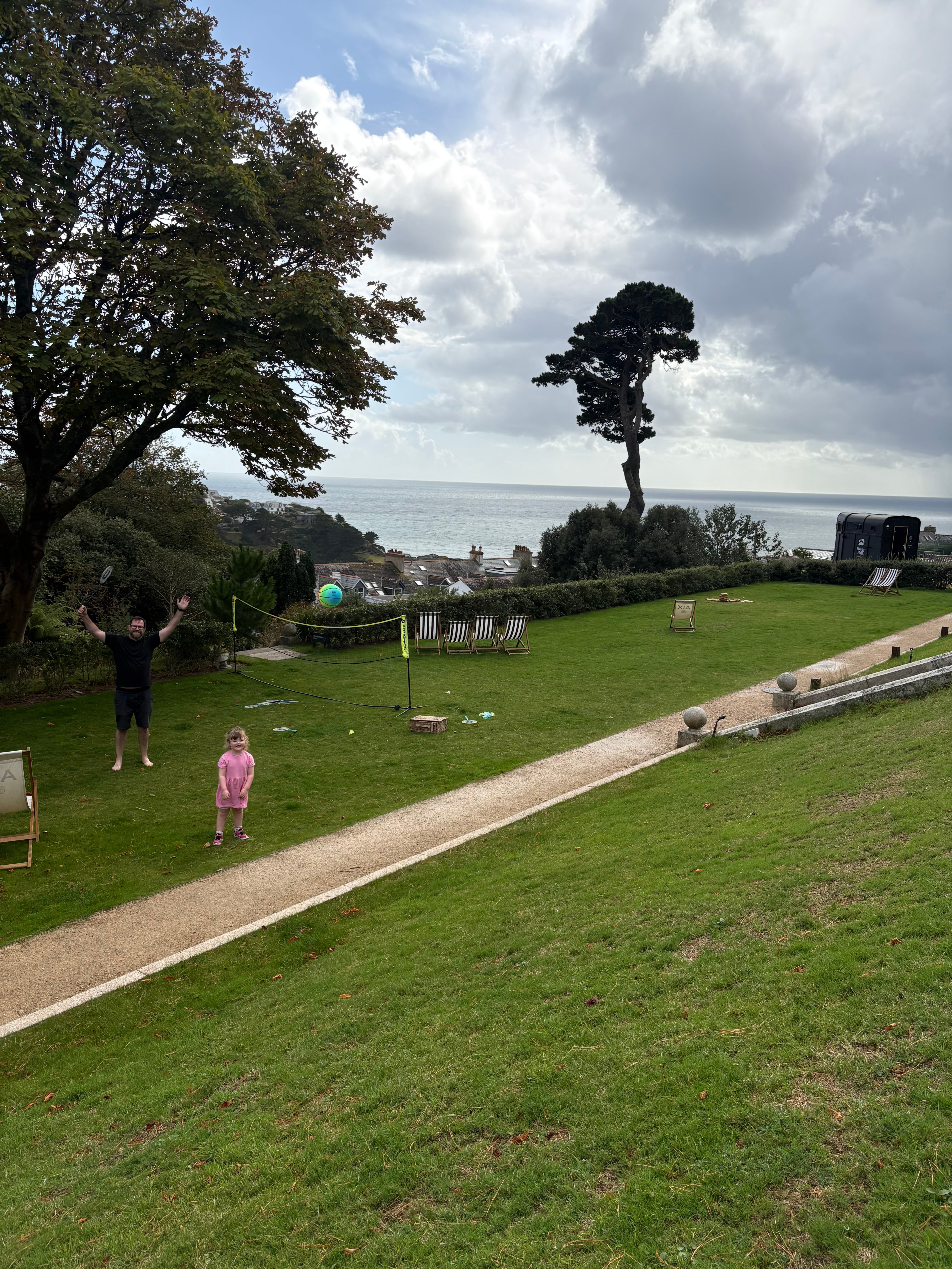 Fowey Hall’s baby monitor system means parents get to spend quality time outdoors with any older children while the younger kids sleep