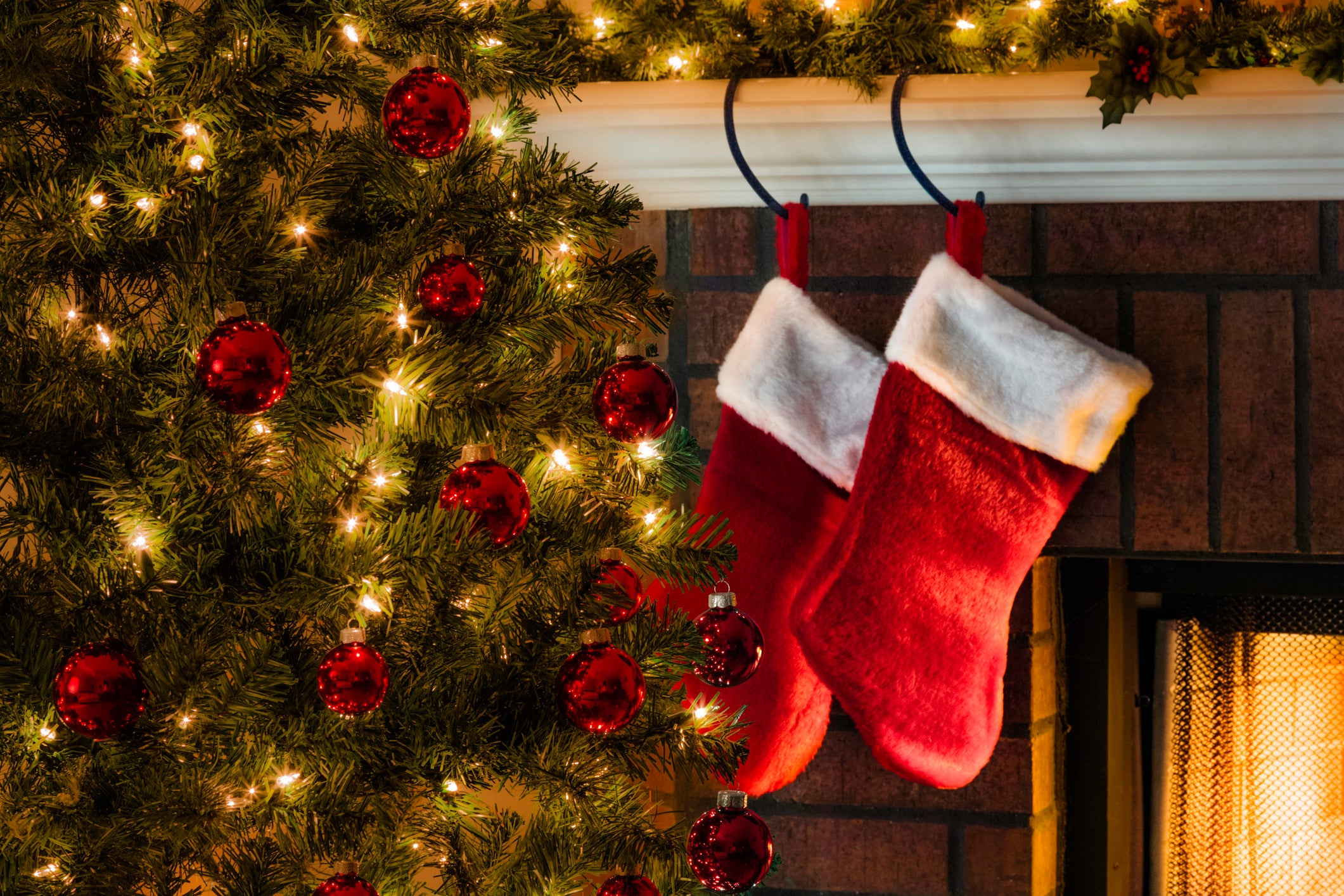 Footing the bill: We spend roughly £62 on each stocking for our loved ones in the UK