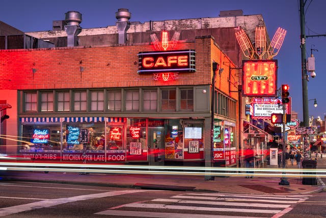 <p>Memphis, Tennessee. The state is enjoying a spike in tourist visits </p>