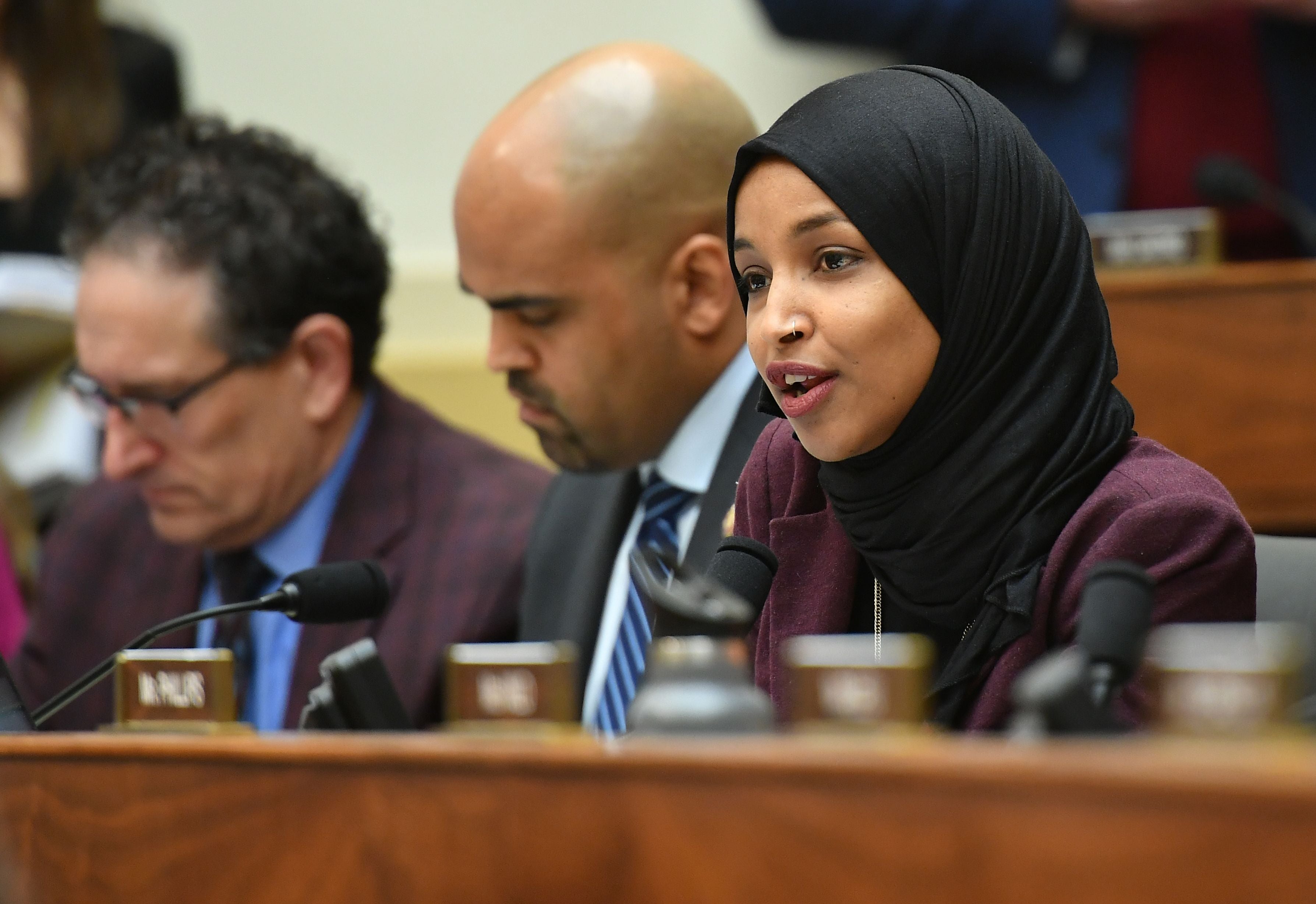 Rep. Ilhan Omar is the only Somali-American member of Congress, and one of two Muslim women serving in the legislative body. She has faced a recent uptick in violent threats, stoked in part by public animosity from the White House