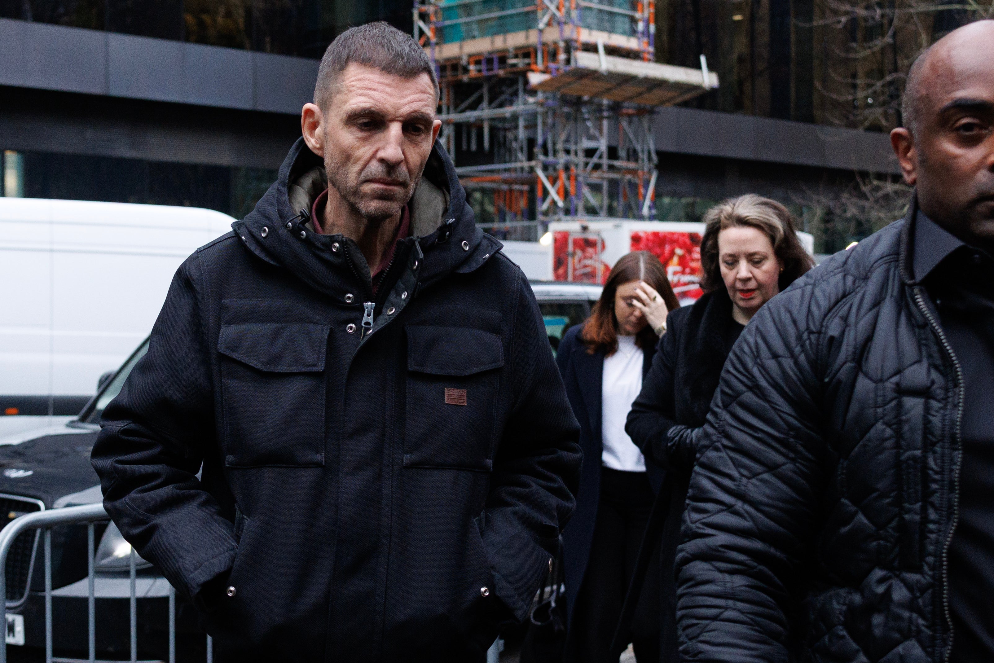 Former Radio DJ Tim Westwood arrives at Southwark Crown Court on Monday