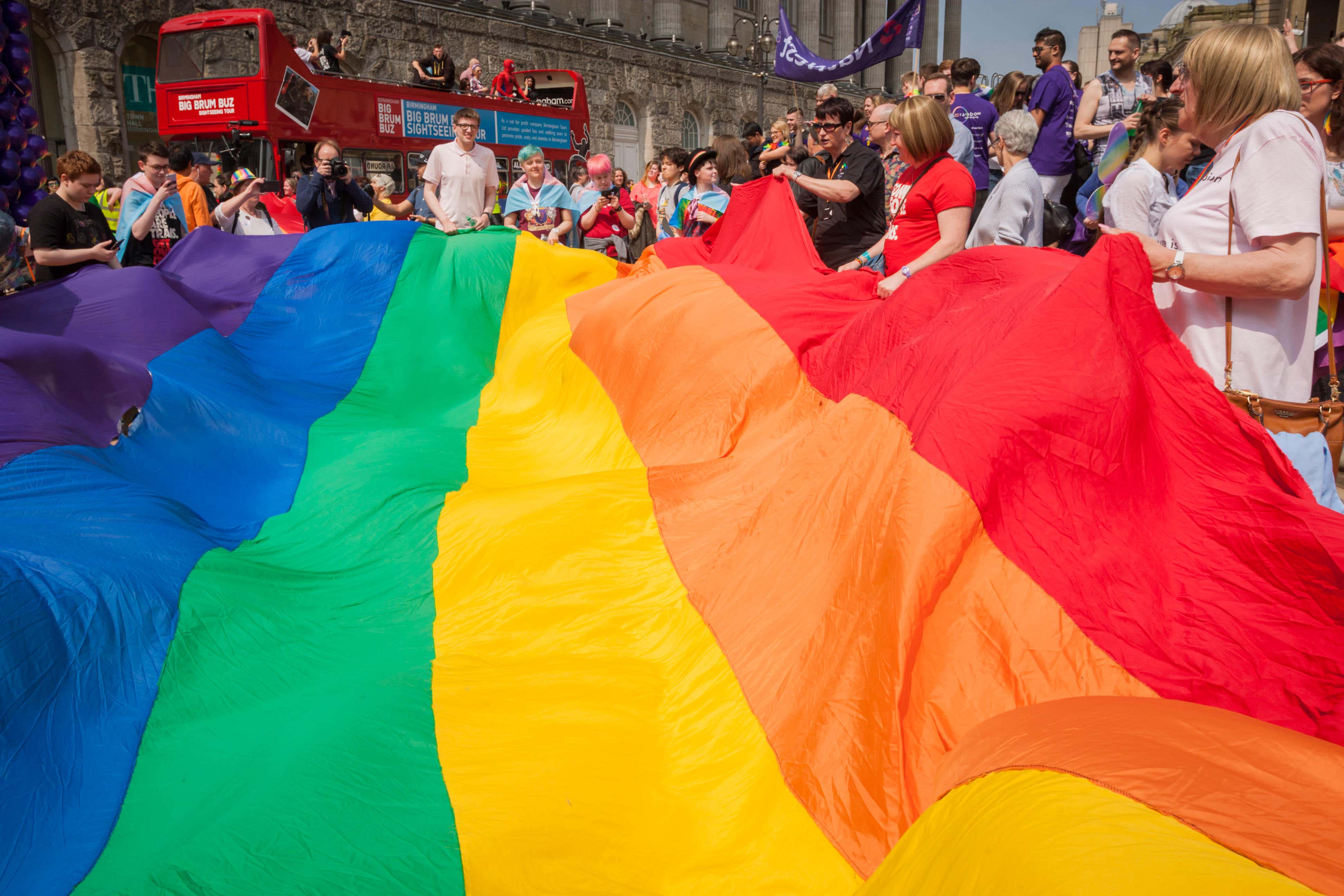 The proportion of people in the UK identifying as LGB remains highest among 16 to 24-year-olds