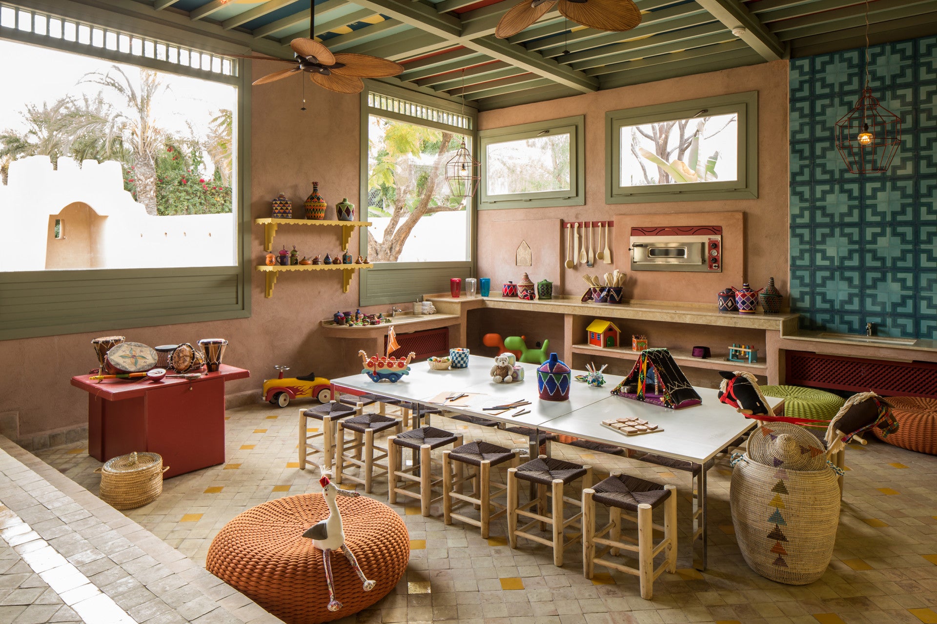 This Four Seasons has a beautifully designed kids' club