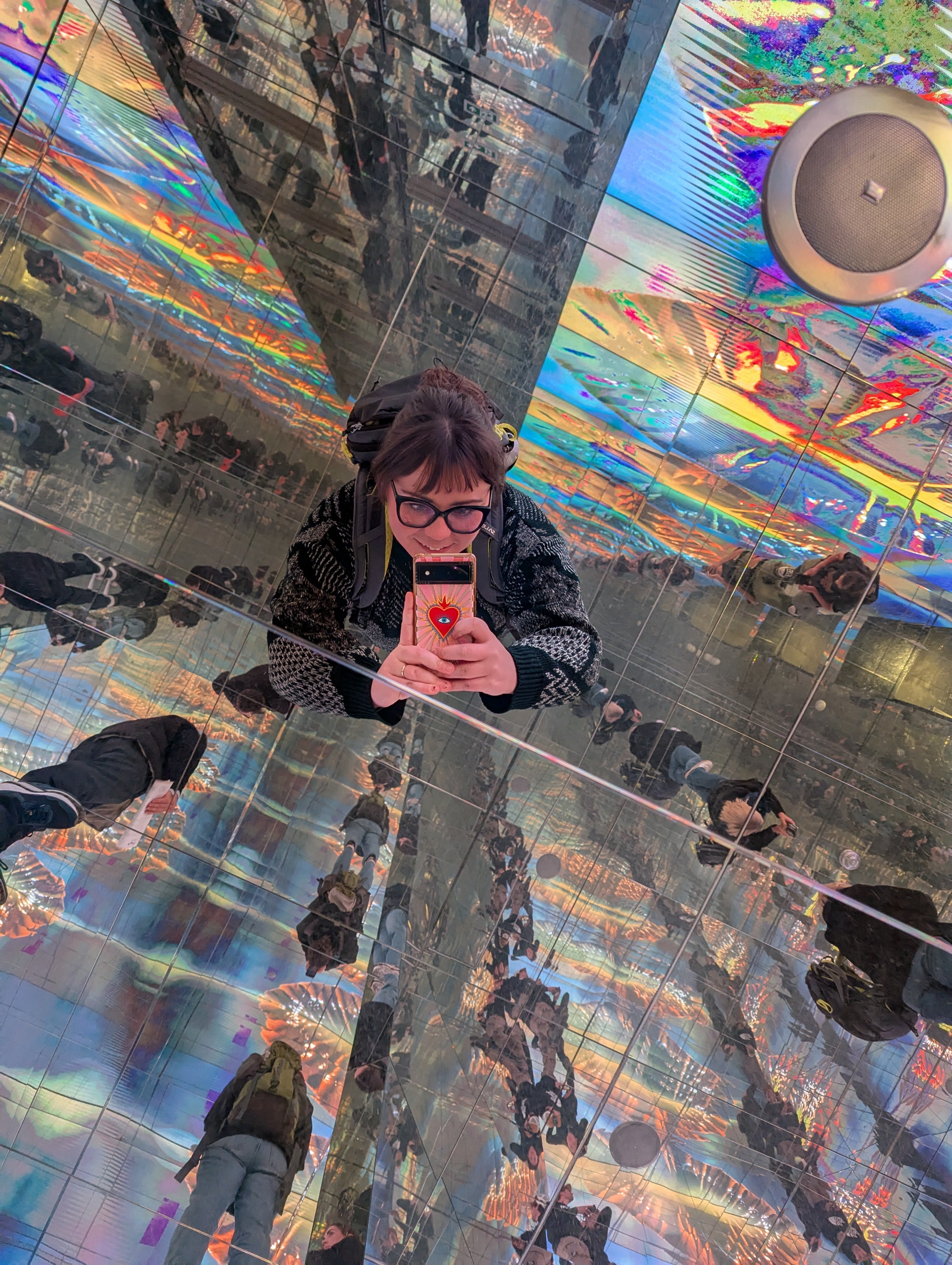 Katie at the Lumen photography museum