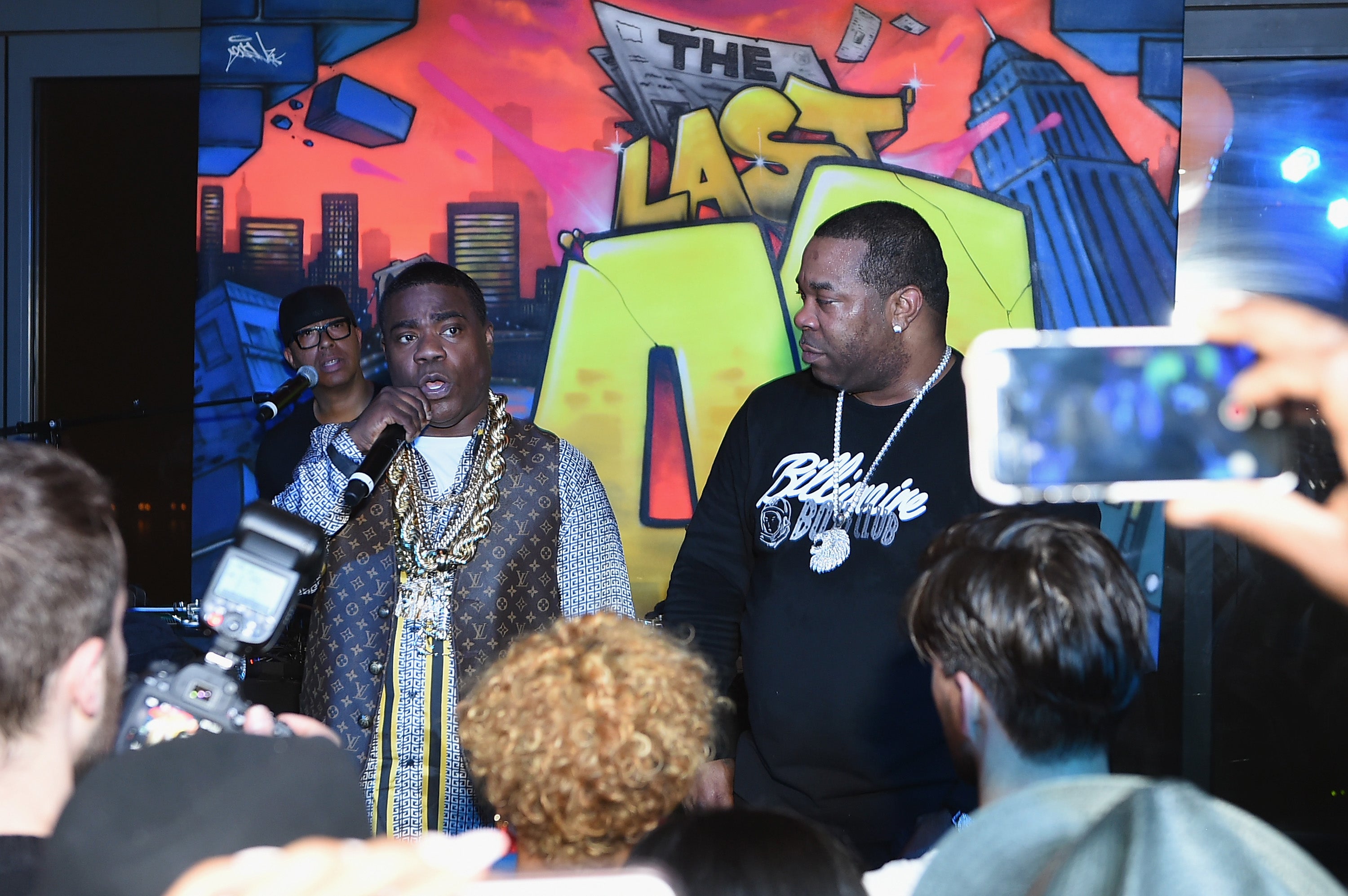 Busta Rhymes attended the premiere of Tracy Morgan's sitcom in 2018