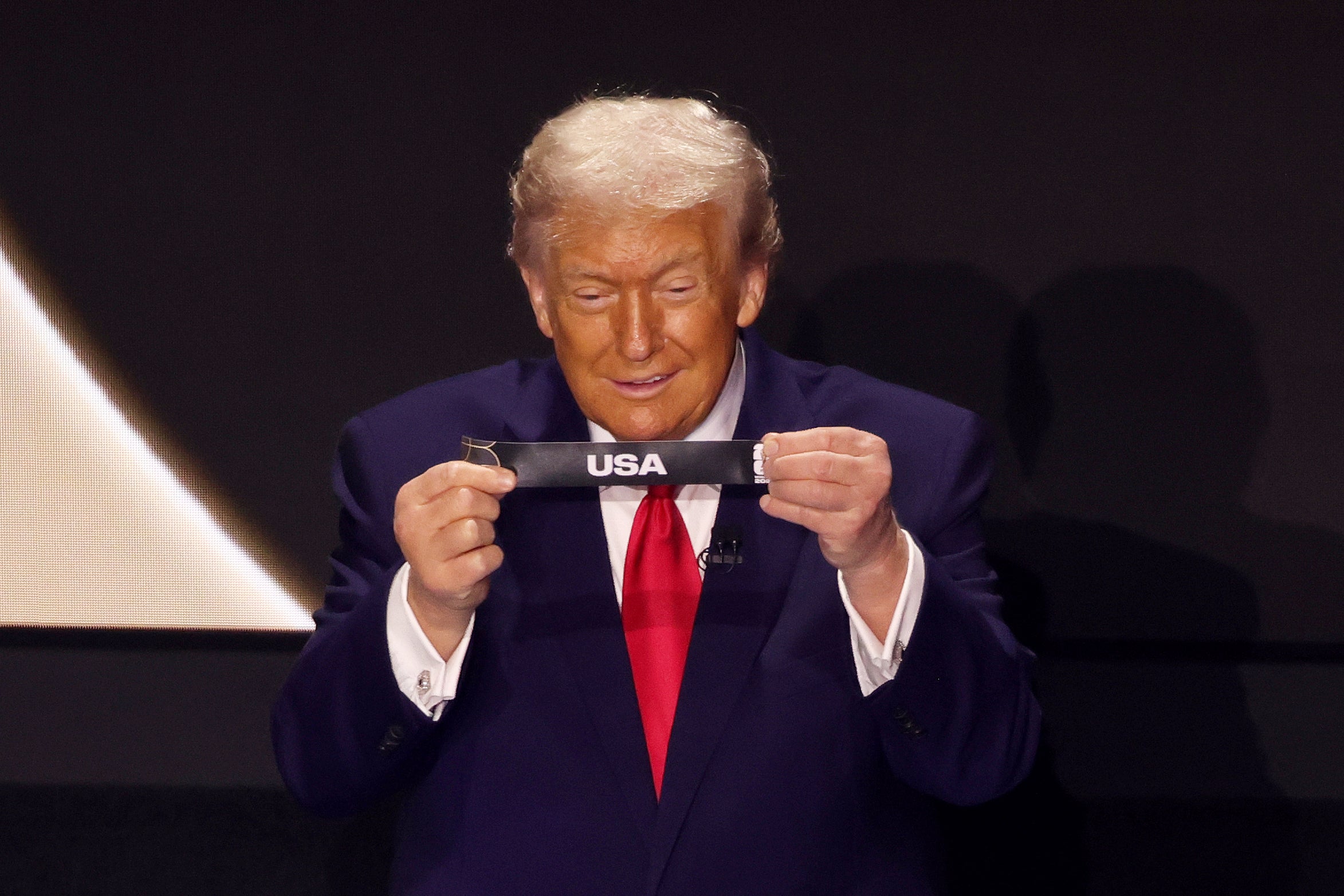 Donald Trump at the 2026 World Cup draw