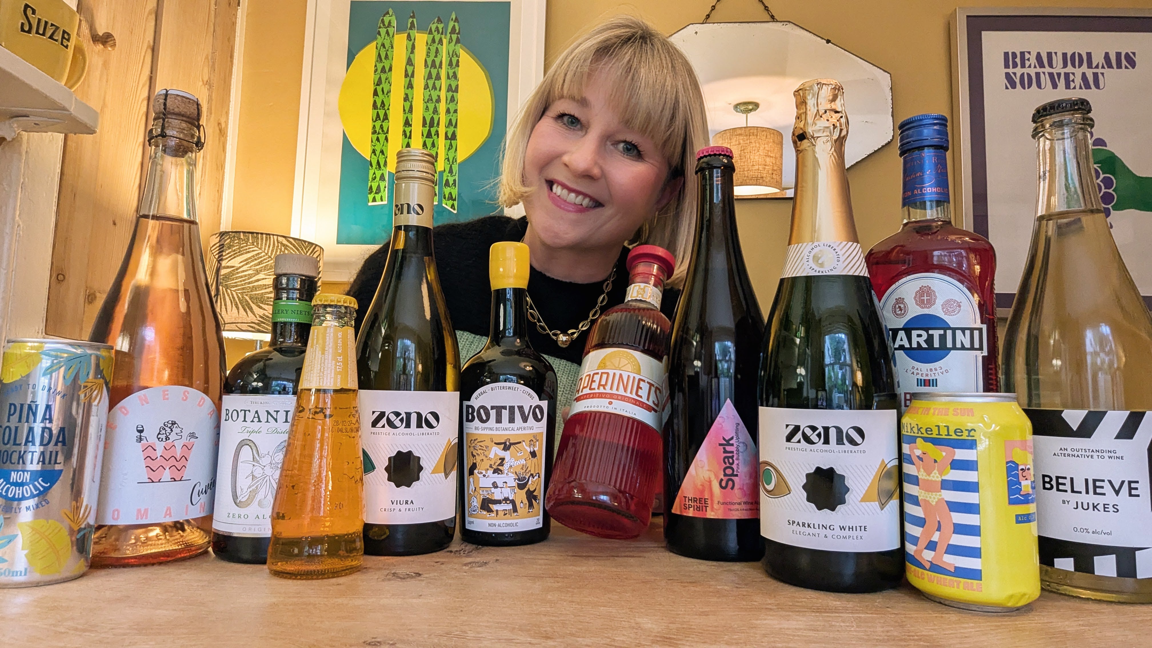 Hall road-testing her way through the no/low aisle so you don’t have to