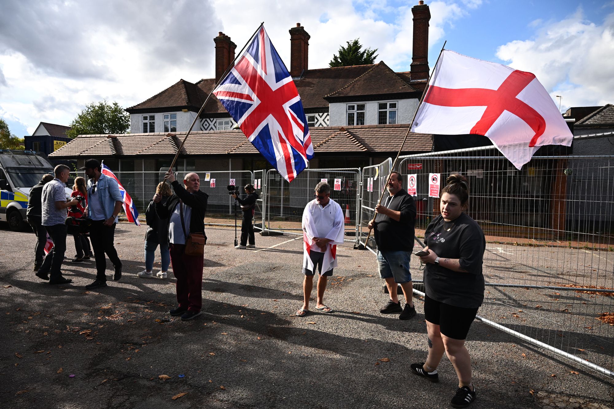 A number of protests took place in Britain throughout the summer