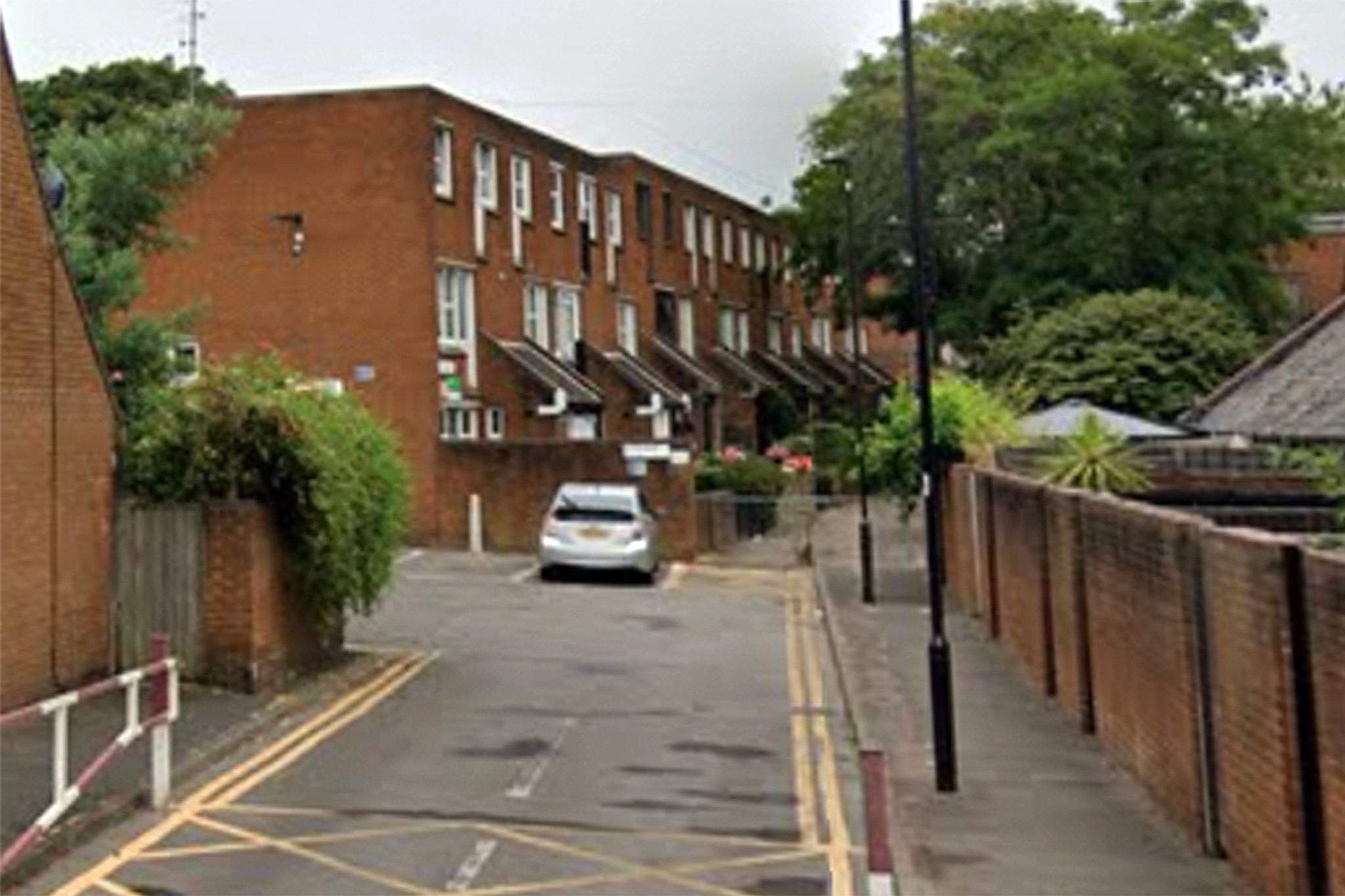 A crime scene was in place on Atlas Mews and Westbourne Road