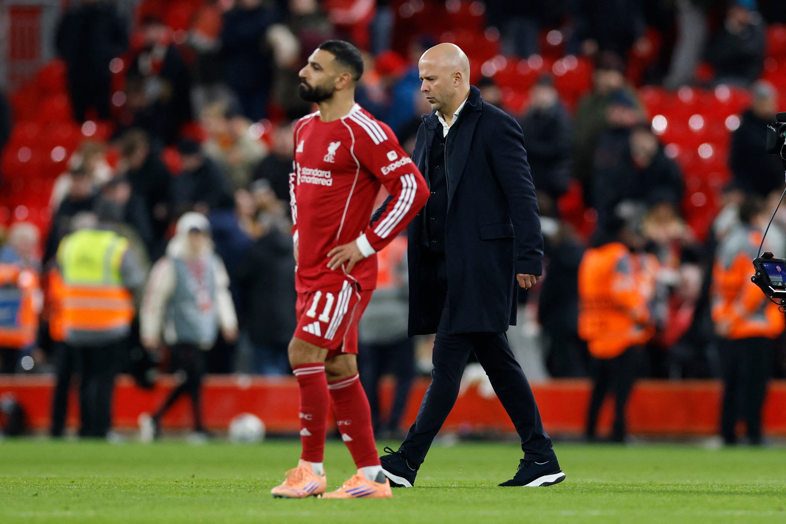 Arne Slot has revealed he is set to speak with Mohamed Salah on Friday