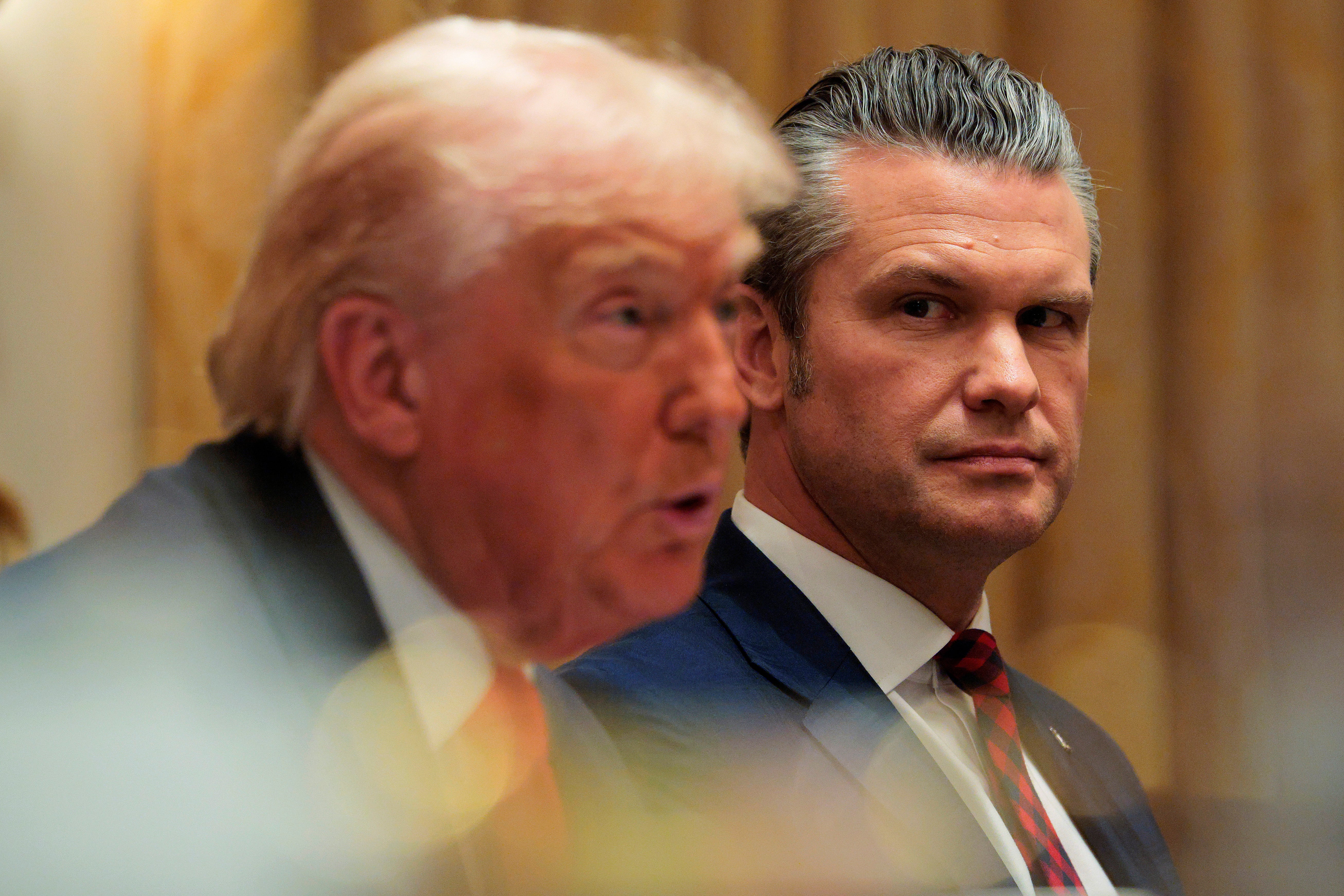 Two federal appeals court judges appointed by Donald Trump are keeping in place a directive from the president and Defense Secretary Pete Hegseth that bans transgender service members from all branches of the military