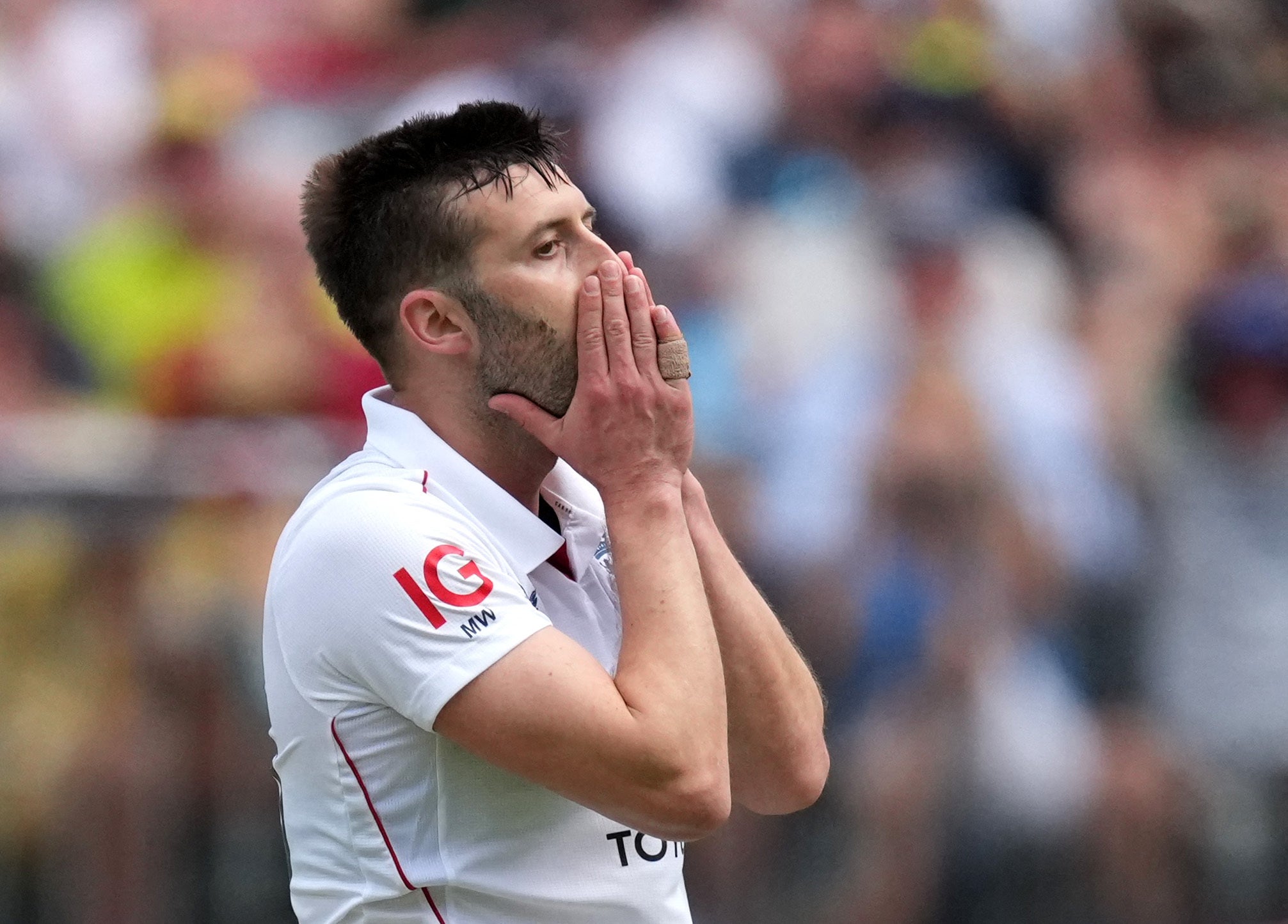 Mark Wood will miss the rest of the Ashes with a knee injury