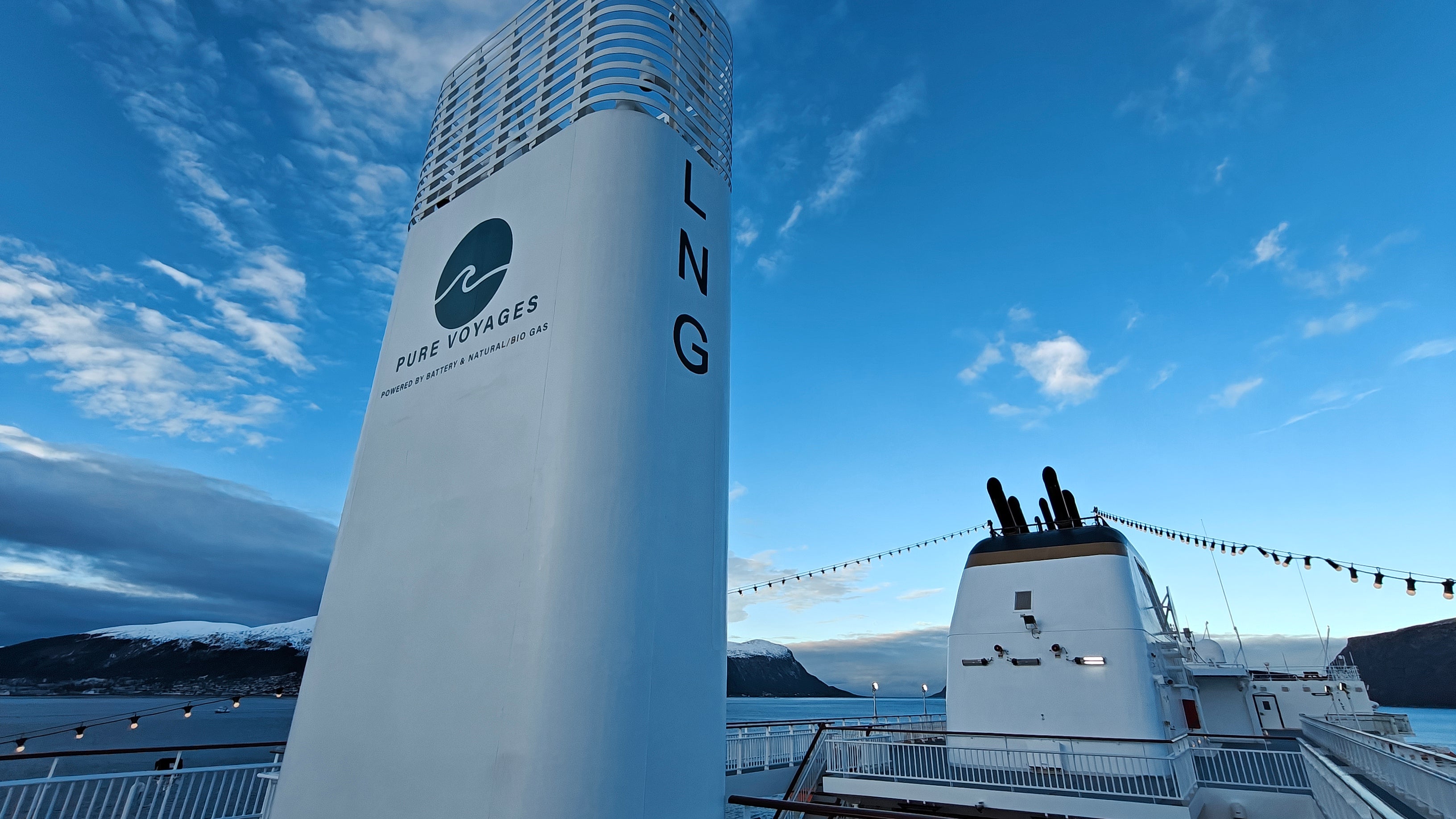 Havila Voyages is already powered by less-polluting LNG but biogas offers an even cleaner form of fuel
