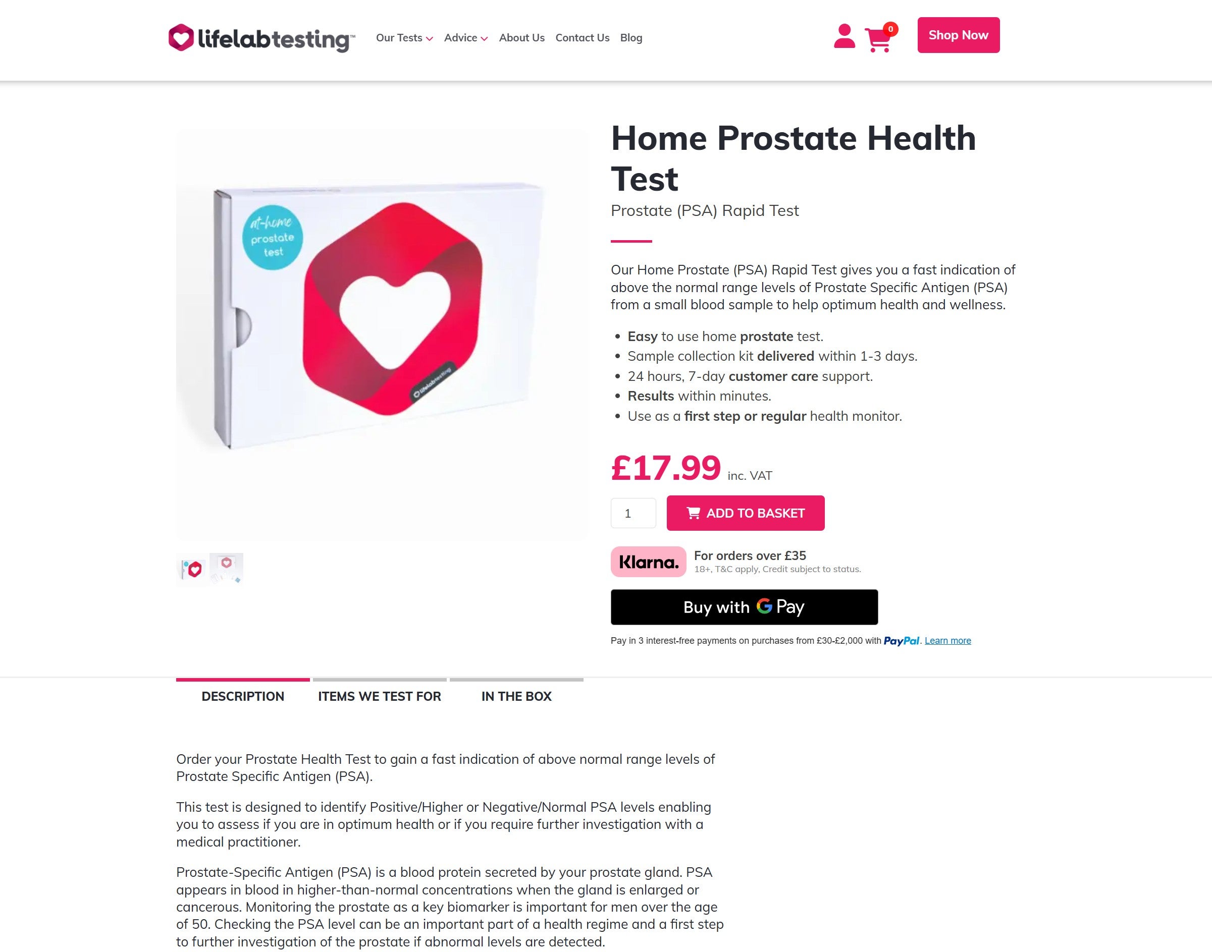 The Lifelab ad banned by the ASA.