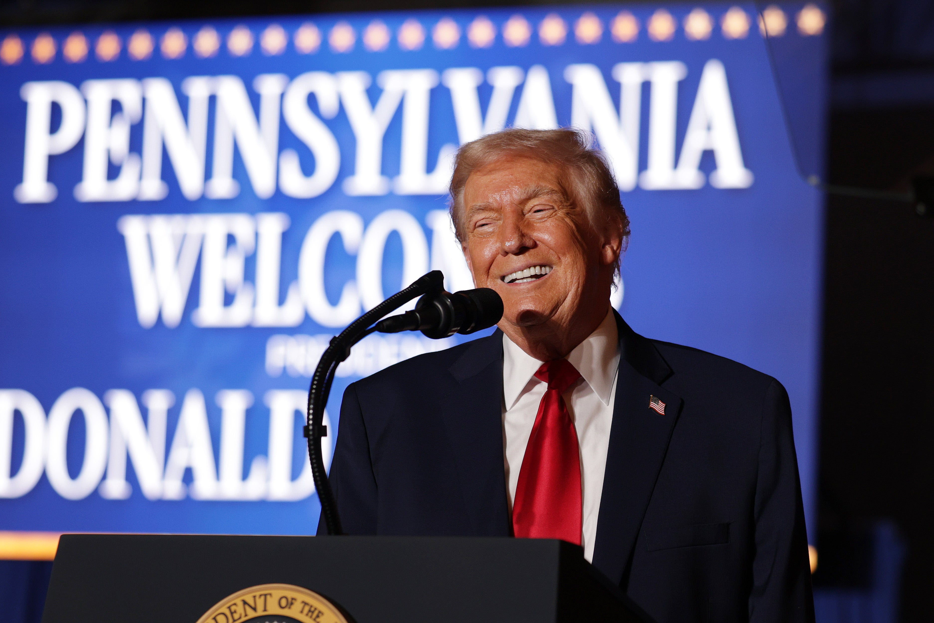 Trump sought to cast the entirety of blame for price increases across a range of sectors on Biden and a range of his appointees