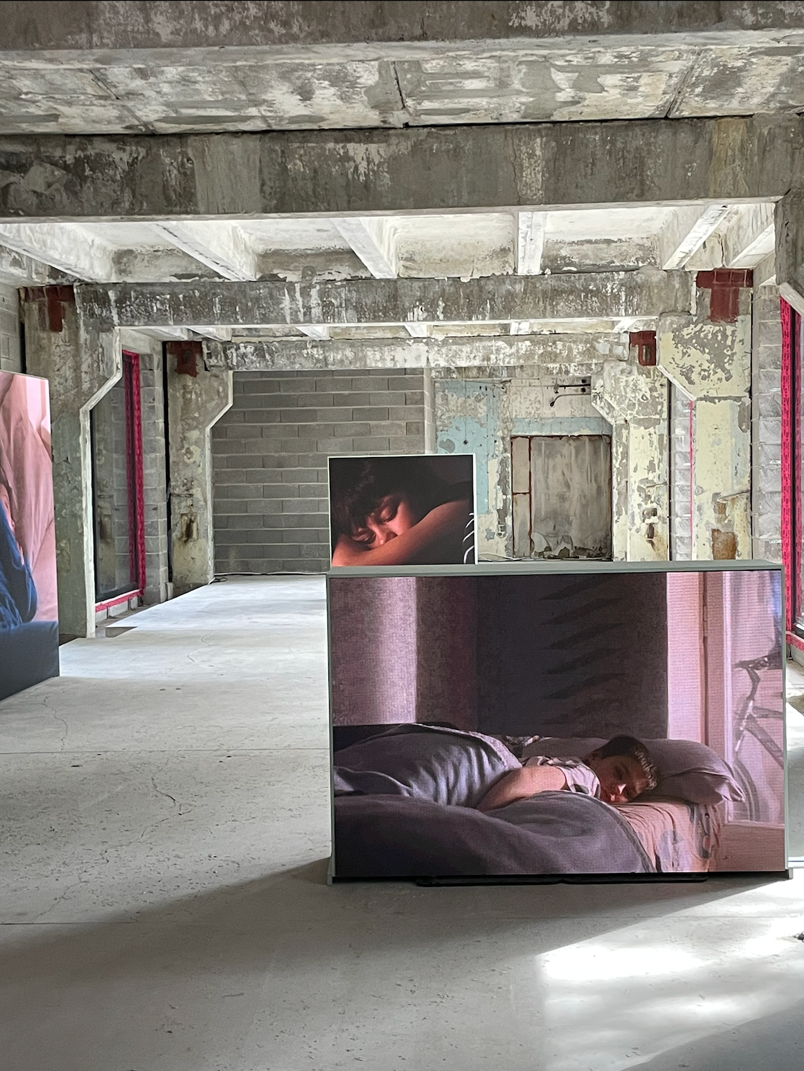 An exhibit at Riga’s Survival Kit art festival