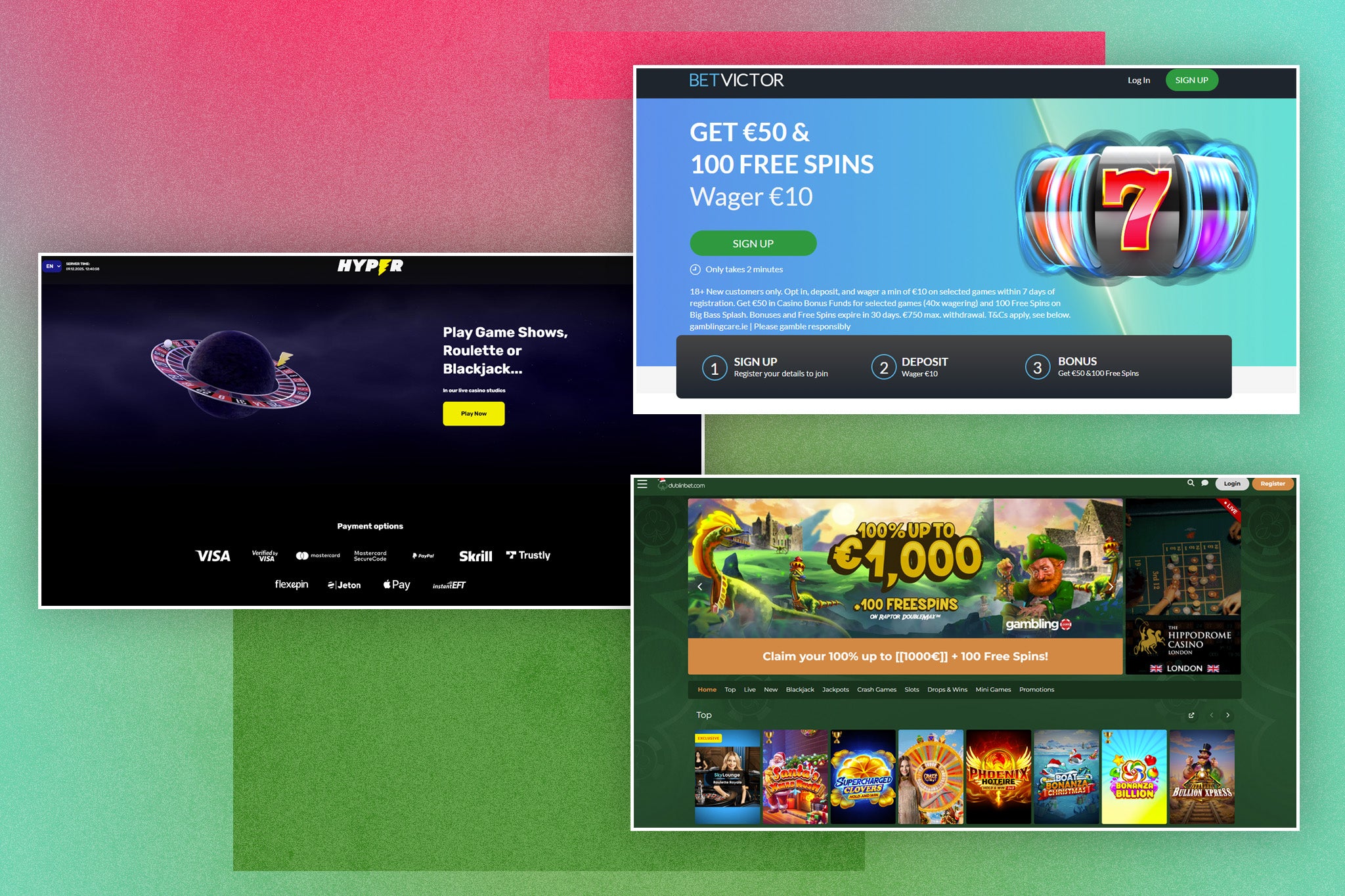 Best online casinos Ireland