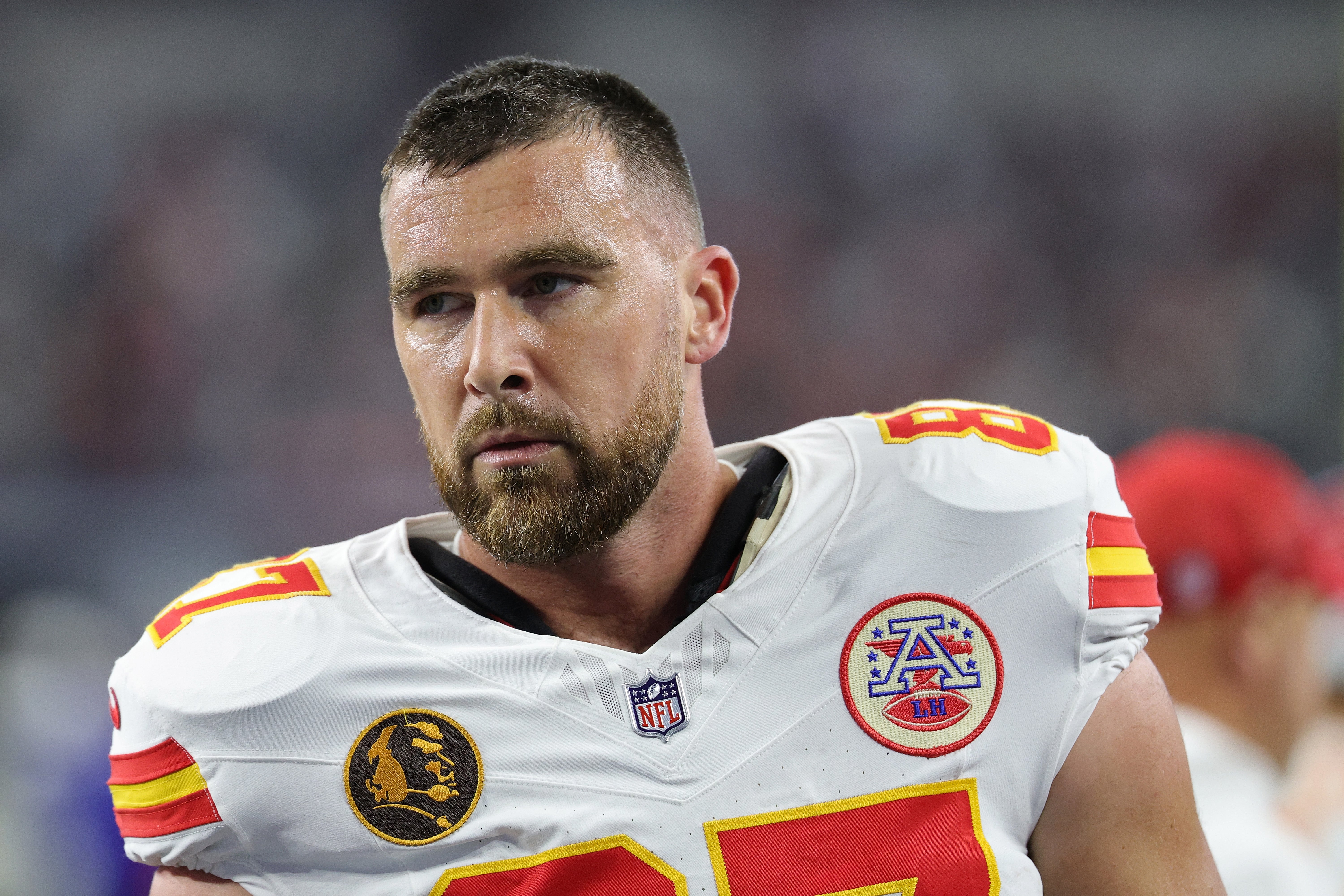 Kelce dropped a crucial pass from Mahomes in the Chiefs’ last game