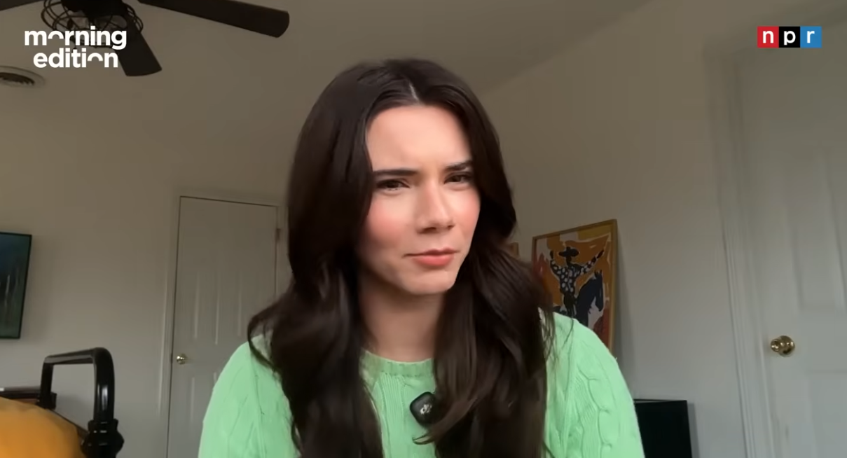 Right-wing YouTuber Brett Cooper said that it wasn't her place to condemn the hateful and racist rhetoric of Nick Fuentes, saying that Americans have the right to listen to whoever they want.