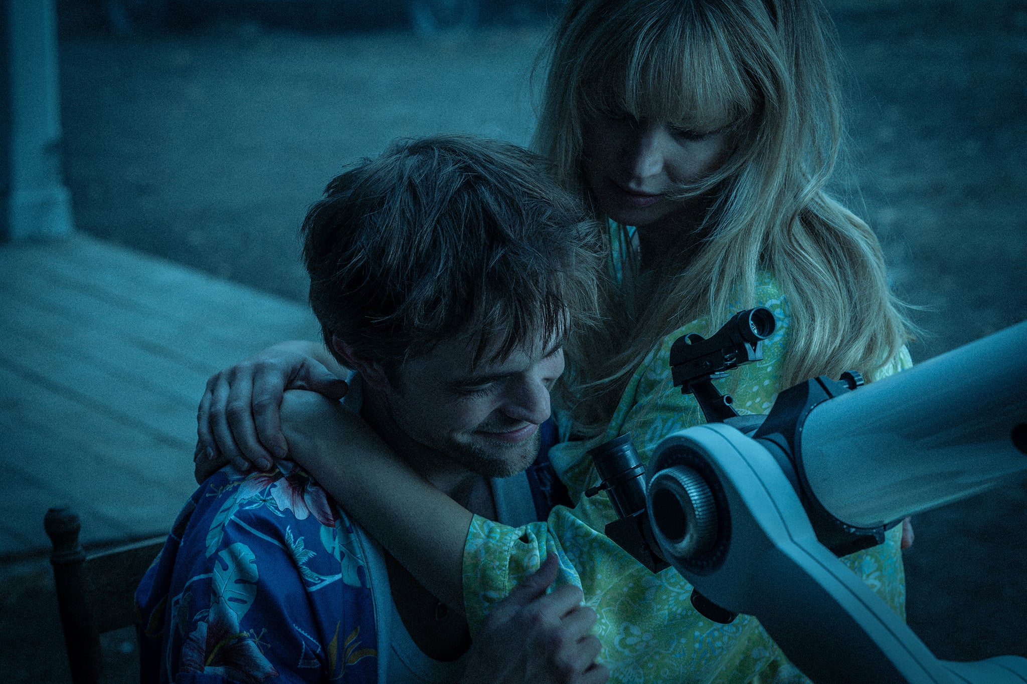 Robert Pattinson and Jennifer Lawrence in ‘Die My Love’