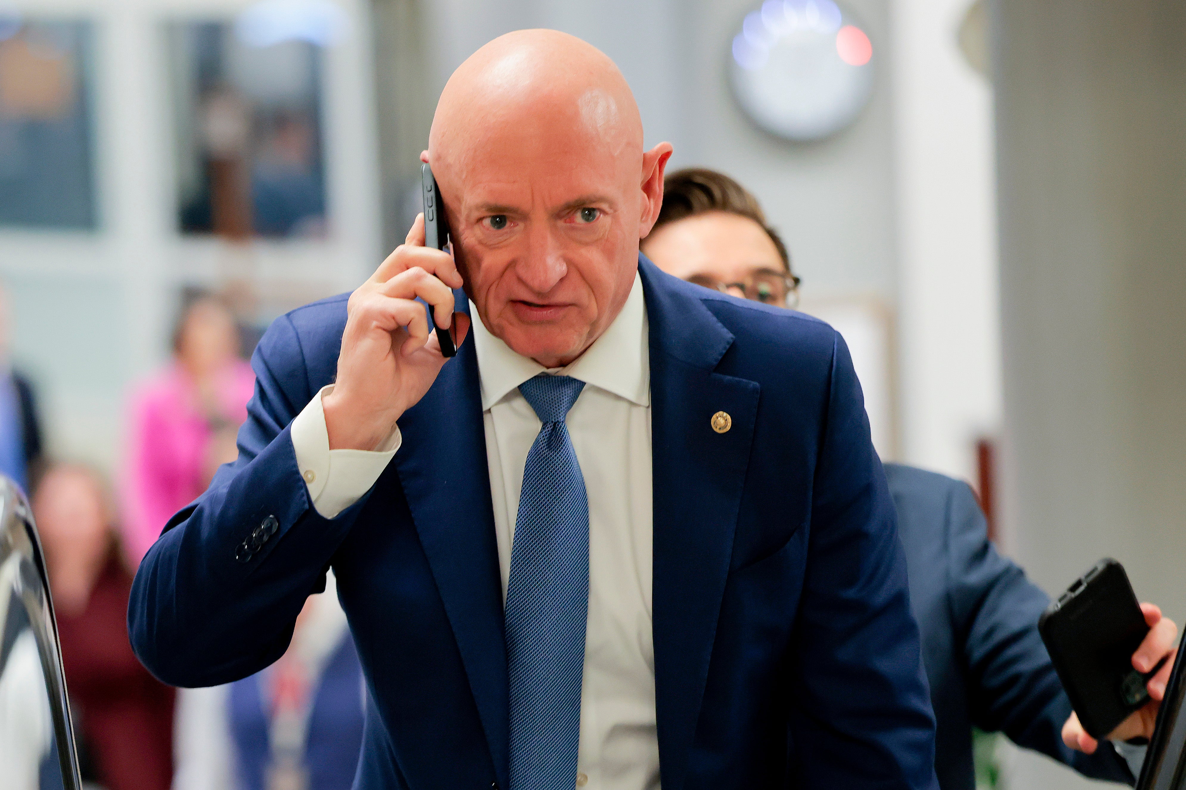 Senator Mark Kelly, an Arizona Democrat, revealed that he hired private security after facing death threats. It comes weeks after President Donald Trump attacked him for posting a video urging members of the military to disobey illegal orders.
