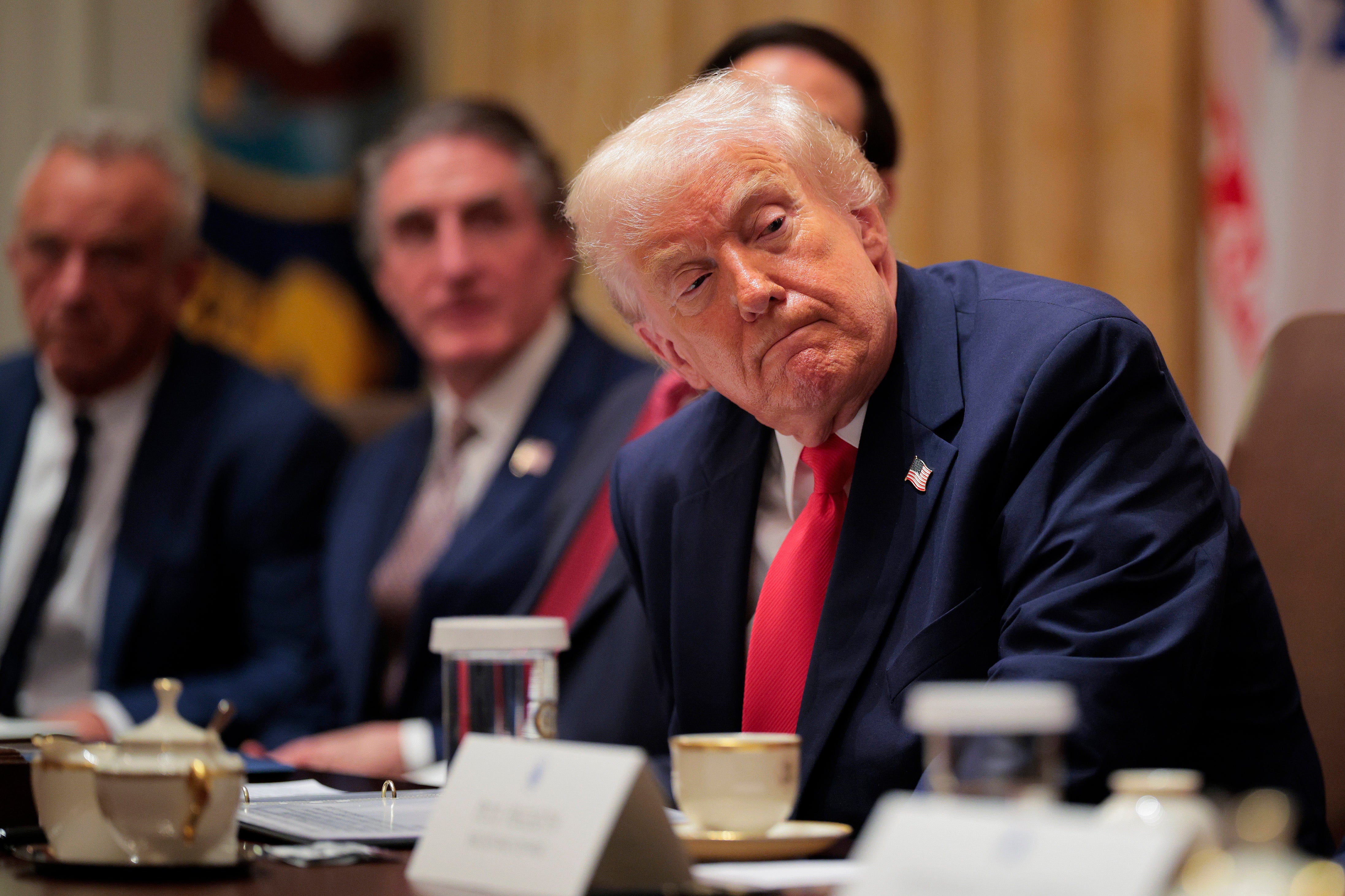 President Donald Trump has raged against The New York Times , accusing the publication of 'seditious, perhaps even treasonous' behavior after a recent op-ed questioned his health