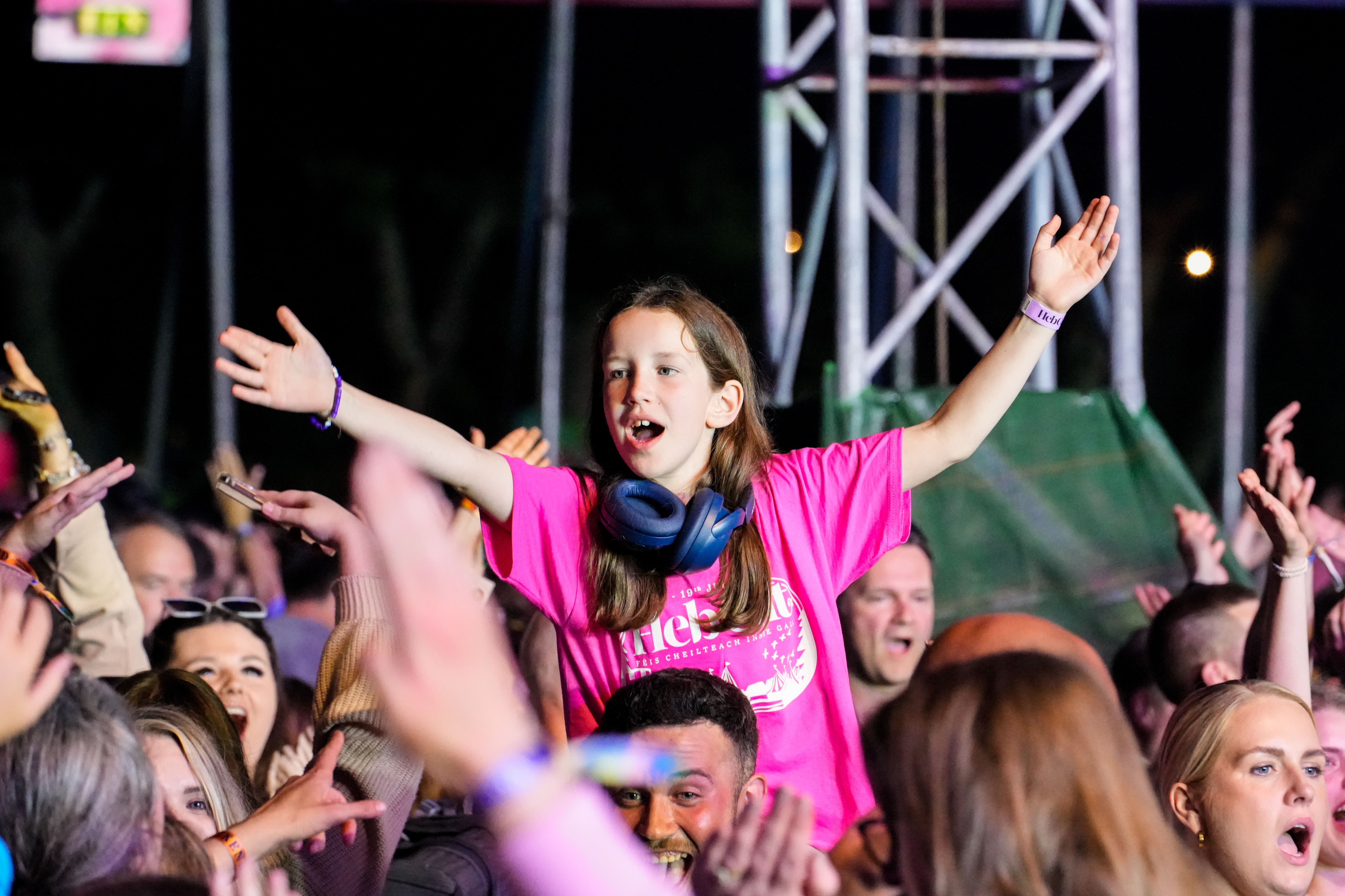 More than 17,000 tickets were sold for the 2025 HebCelt Festival (HebCelt Festival/PA)
