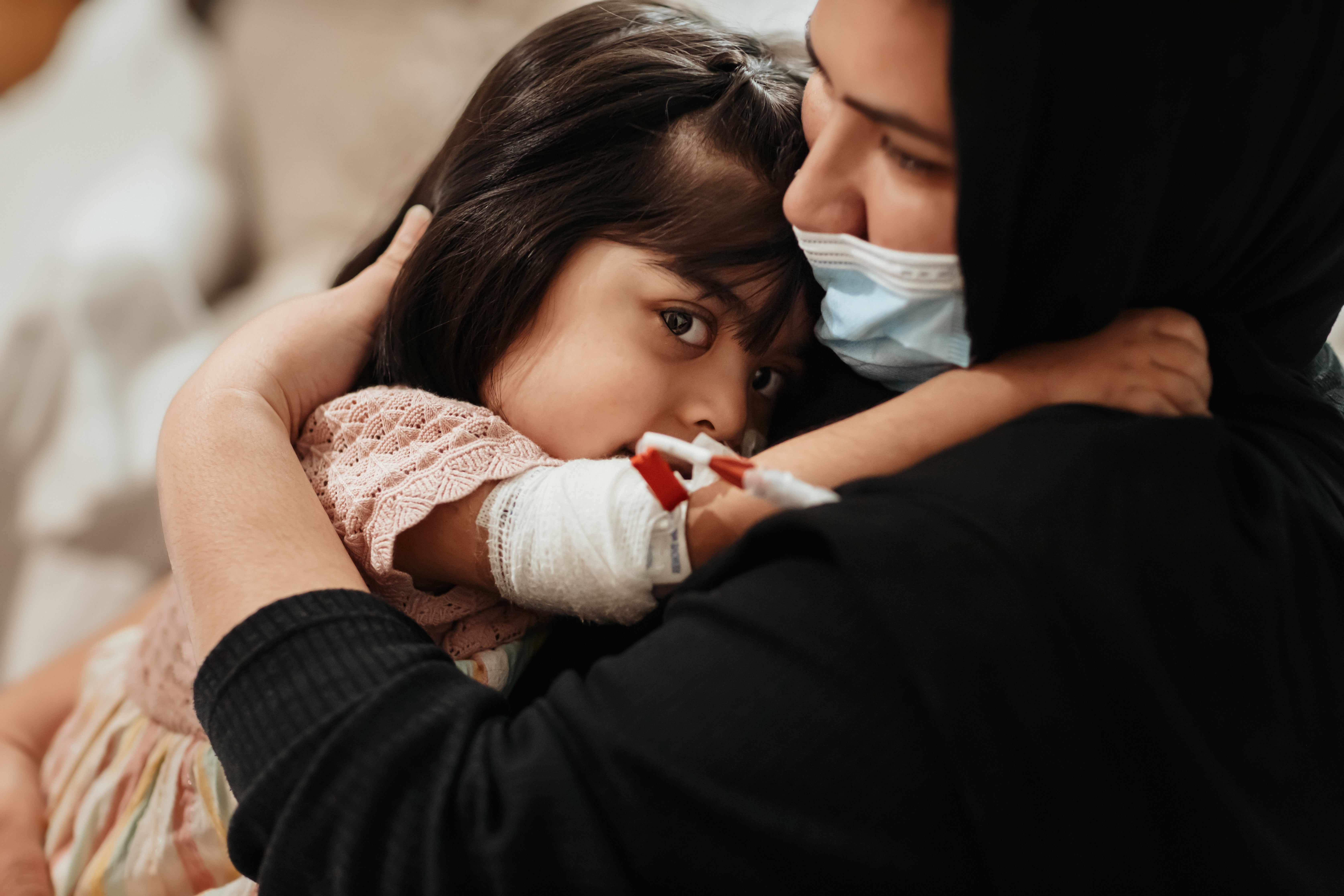 Fahima said that the pandemic made Zarwa’s hospital visits even more complicated