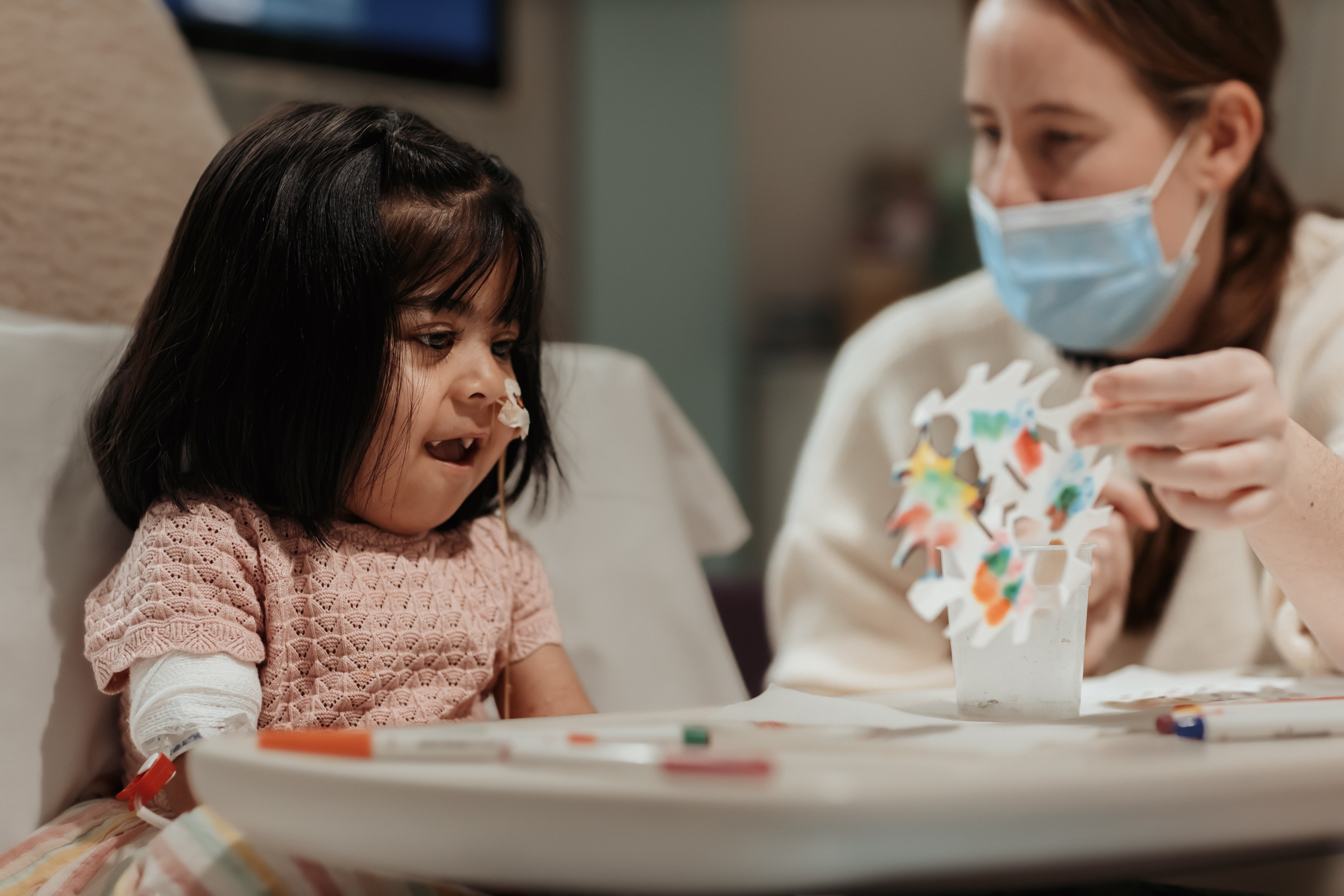 Zarwa started to suffer from recurring chest infections and bronchiolitis at a few months old